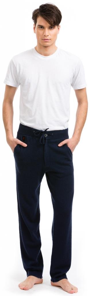 Premium 100% Cashmere Men's Jogger Pants with Side Pockets - Ultra Soft, Breathable & Comfortable Slim Fit Sweatpants for Lounge, Travel & Workout