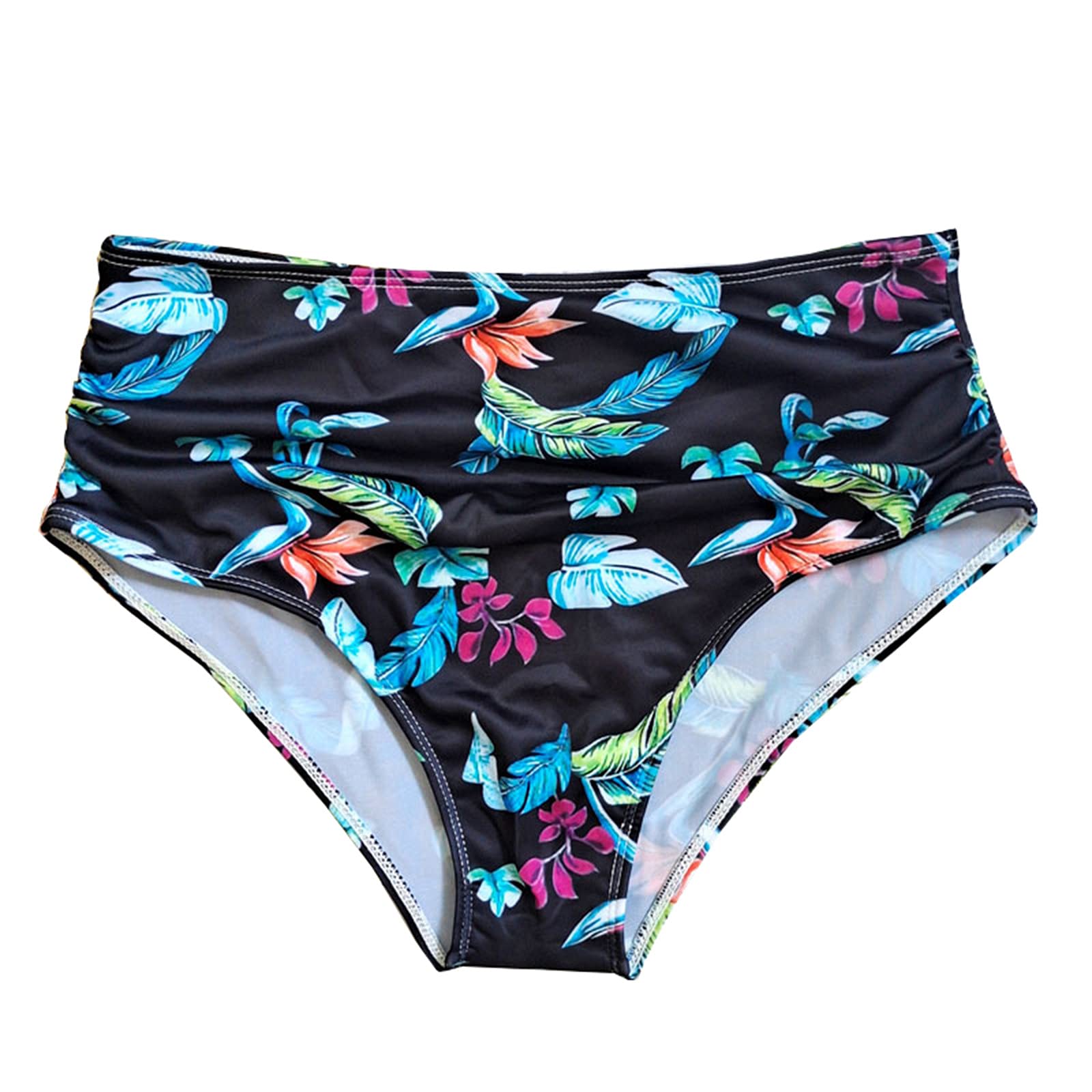 **Women's Sexy Printed High Waist Board Shorts - Bikini Swimwear with Split Design for Beach & Pool - Galaxy Print Tankini Shorts for Ladies & Girls**    *Perfect for beach vacations, pool parties, summer getaways, and water sports.*