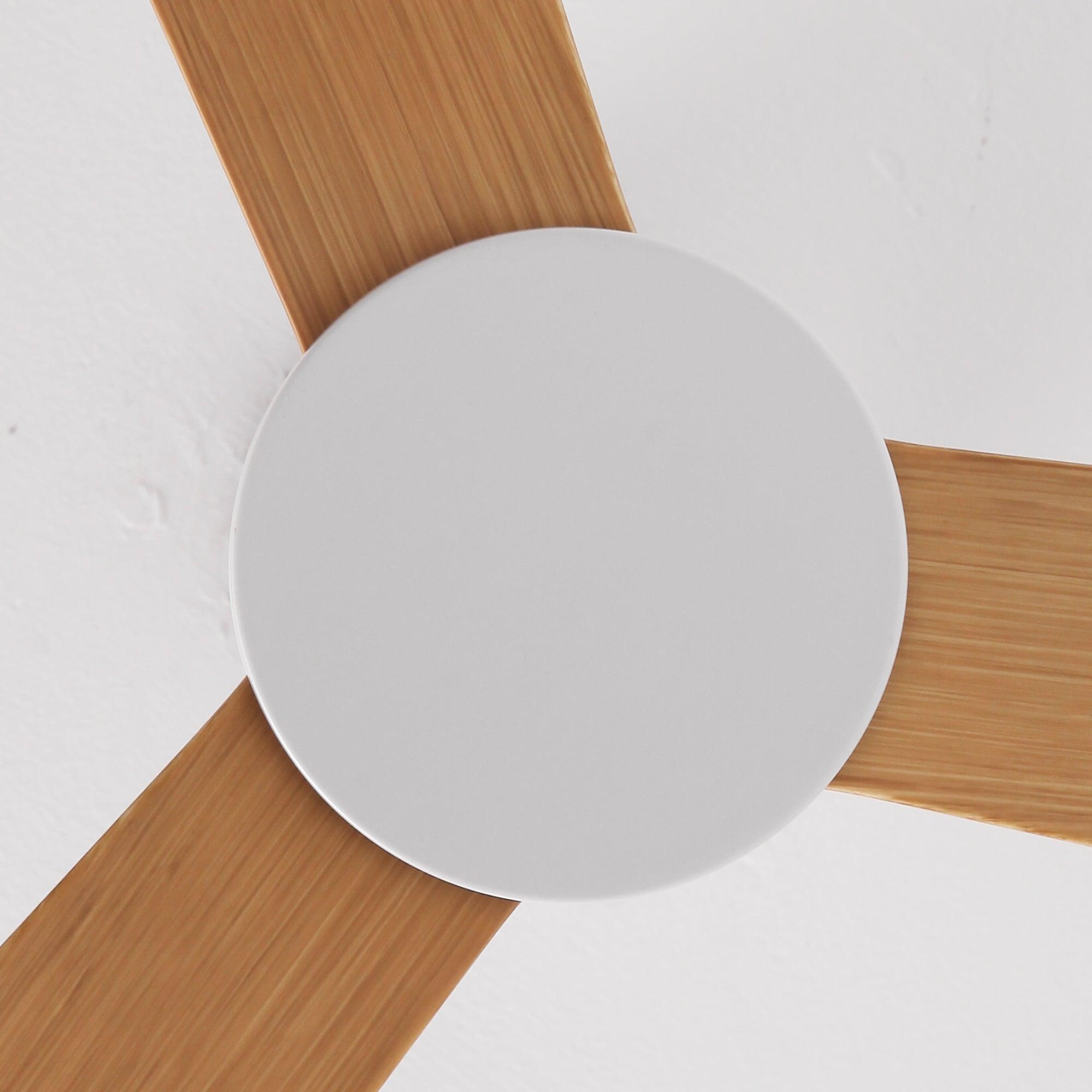 52 Inch Esther 3-Blade Modern Ceiling Fan with Remote Control - Downrod Mount, Quiet Operation, Energy Efficient - Perfect for Living Room, Bedroom, and Office Spaces