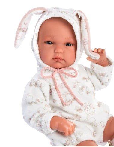 Baby Doll Anna with Carrycot - Realistic Soft Body Doll for Kids, Perfect for Pretend Play, Nursery Role Play & Gift for Girls