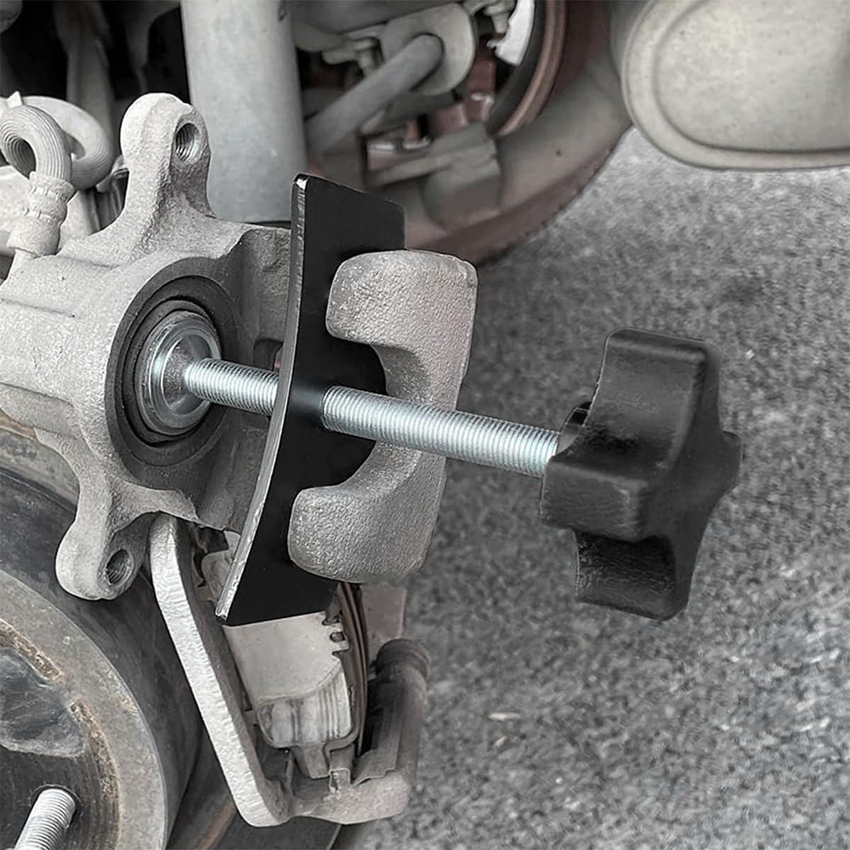 Heavy Duty BESULEN Brake Pad Spreader & Disc Brake Separator Tool - Universal Car Brake Caliper Compression Tool for Piston & Disc Maintenance - Perfect for DIY Auto Repair, Mechanic Shops & Vehicle Maintenance