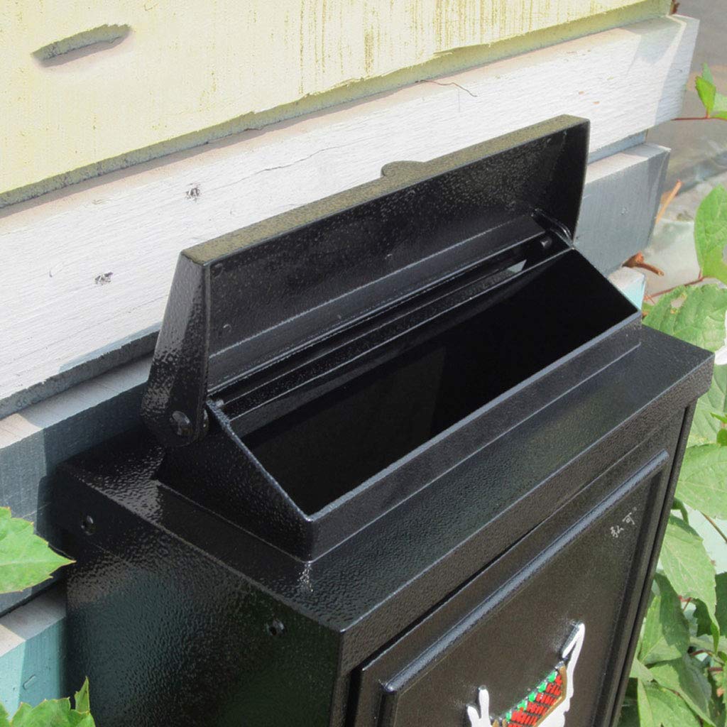 Villa Home Outdoor Multi-Function Mail Drop Box - Waterproof & Stylish Mailbox for Porch, Garden & Front Yard (Color: C)