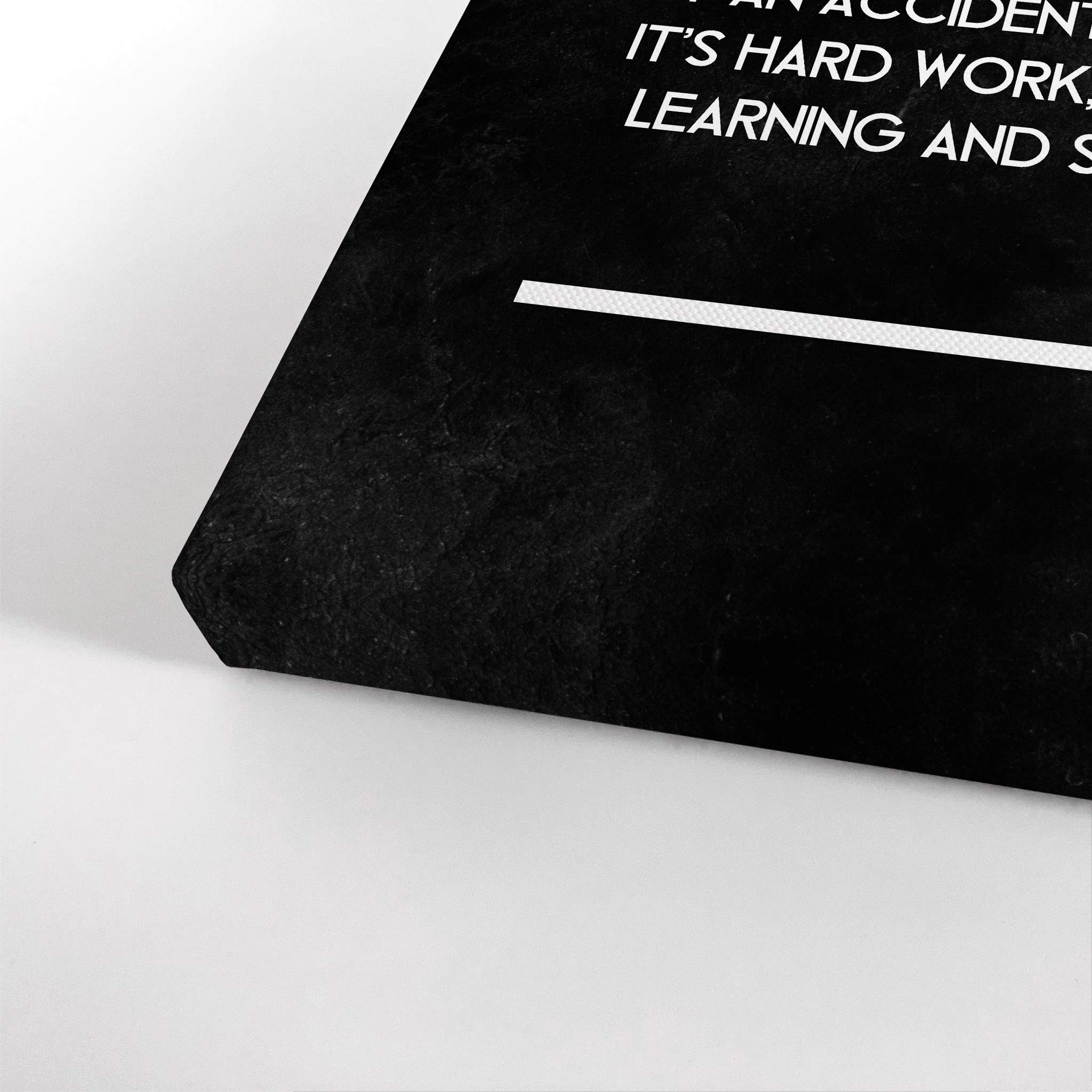 Success Definition Dictionary Black Motivational Canvas Wall Art - Inspirational Entrepreneur Quote Print - Modern Office & Living Room Decor - Ready to Hang 36x24 - Perfect for Home Office, Study Room & Business Gifts
