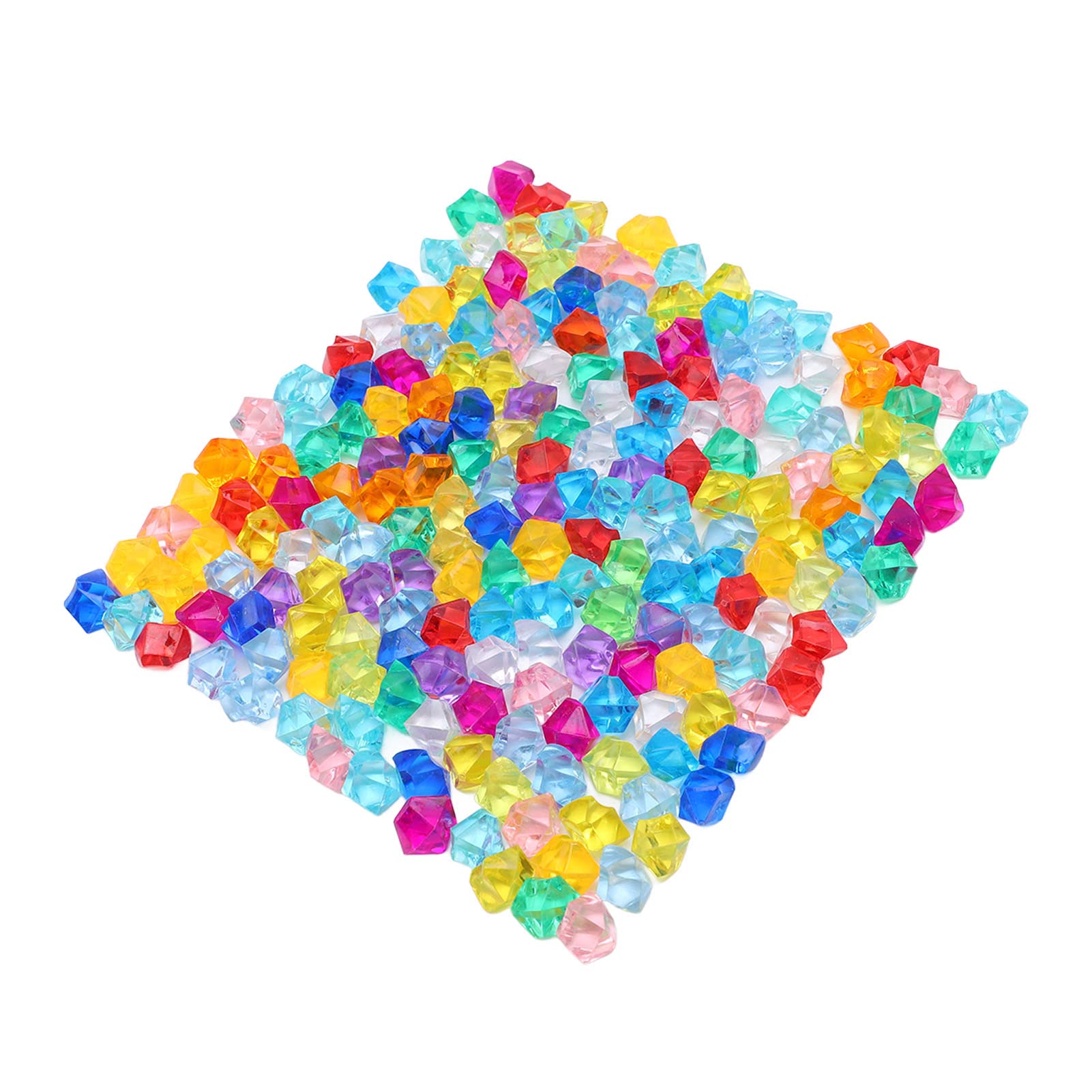 Pwshymi Acrylic Crystals - Fake Gems for Vase Filler, Home Decor, Gift Wrapping & Window Display | Eye-Catching Bright Colors, Durable & Sturdy | Perfect for DIY Crafts, Wedding Centerpieces & Party Decorations