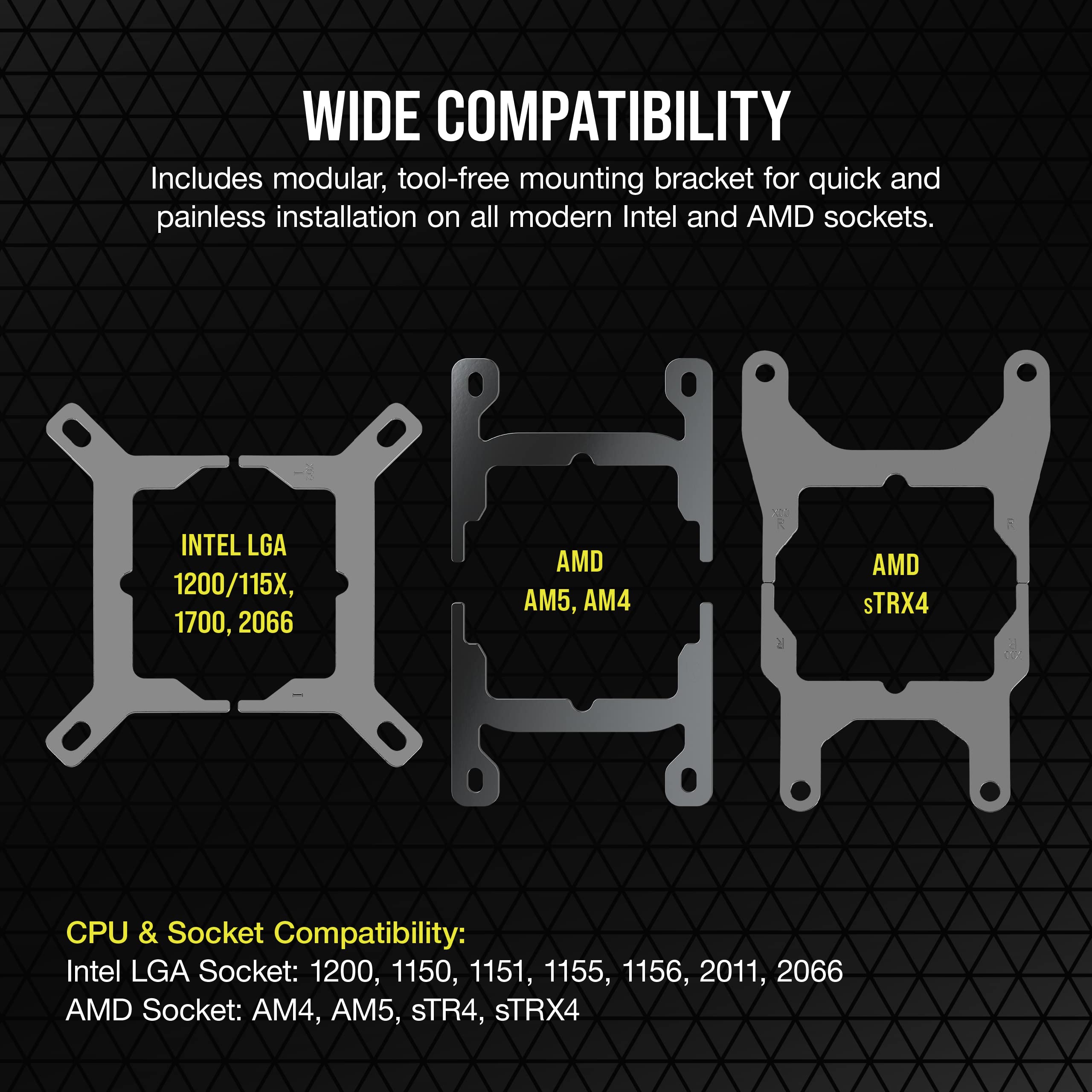 Corsair iCUE H170i Elite CAPELLIX XT Liquid CPU Cooler with 3 AF140 RGB Elite Fans - 420mm Radiator - Compatible with Intel LGA 1700, 1200, 115X, 2066 & AMD AM5, AM4 Sockets - Includes iCUE Commander CORE - Black - Perfect for High-Performance Gaming PCs and Workstations