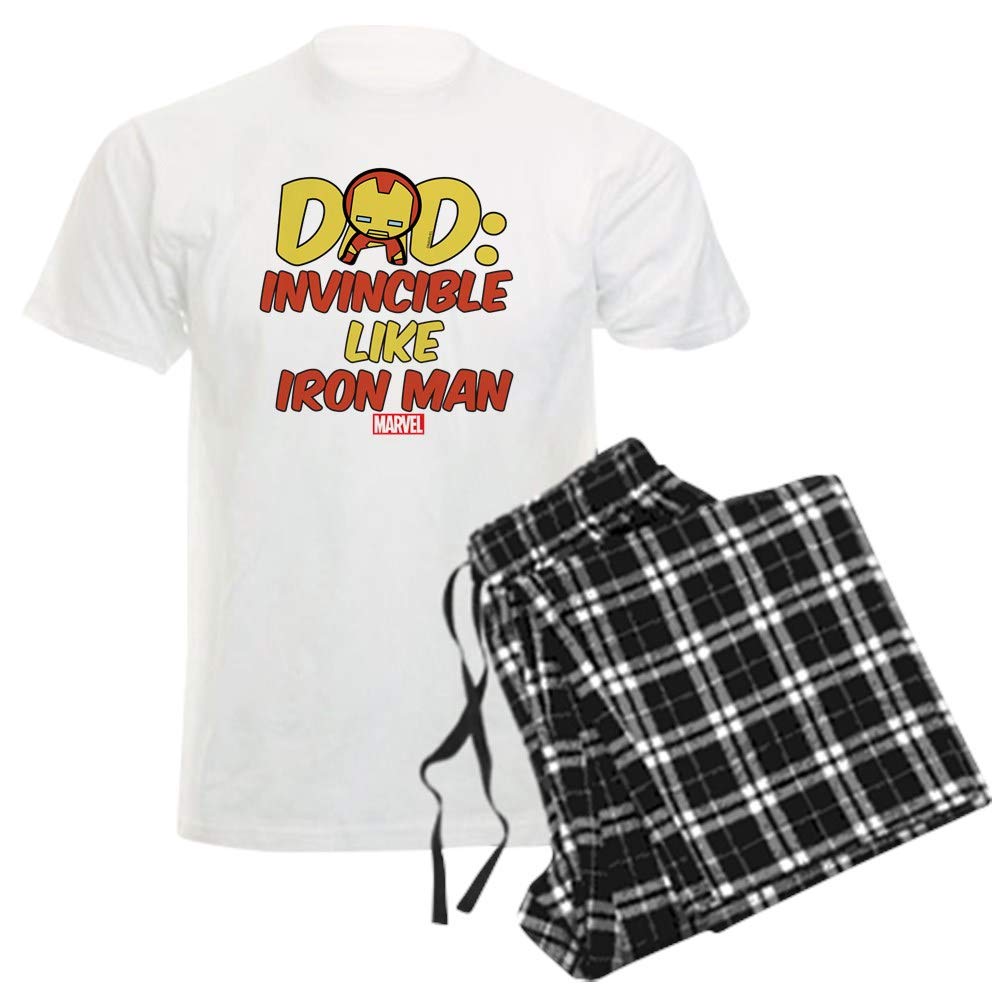 Invincible Iron Man Pajama Set for Men - Lightweight & Comfortable Sleepwear - Perfect for Gifts, Lounge Wear & Superhero Fans