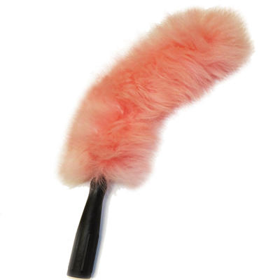 Premium Corner Boy Lambswool Duster for Dusting - Soft Wool Cleaning Tool for Home, Office & Car - Gentle on Furniture & Delicate Surfaces