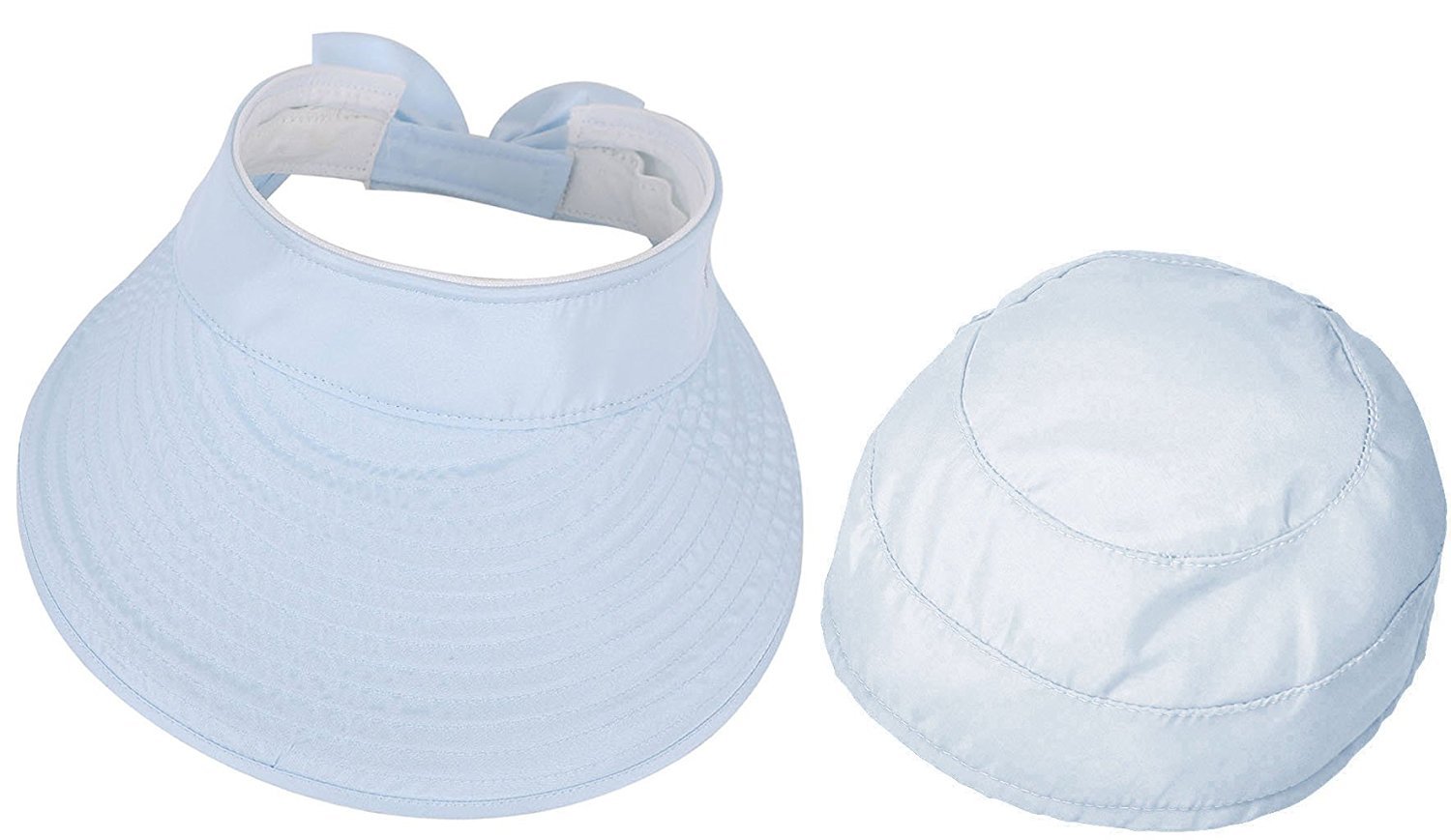 Kafeimali Women's Baseball Caps with Bowknot - Adjustable Summer Sun Hat for Outdoor Sports & Fashion