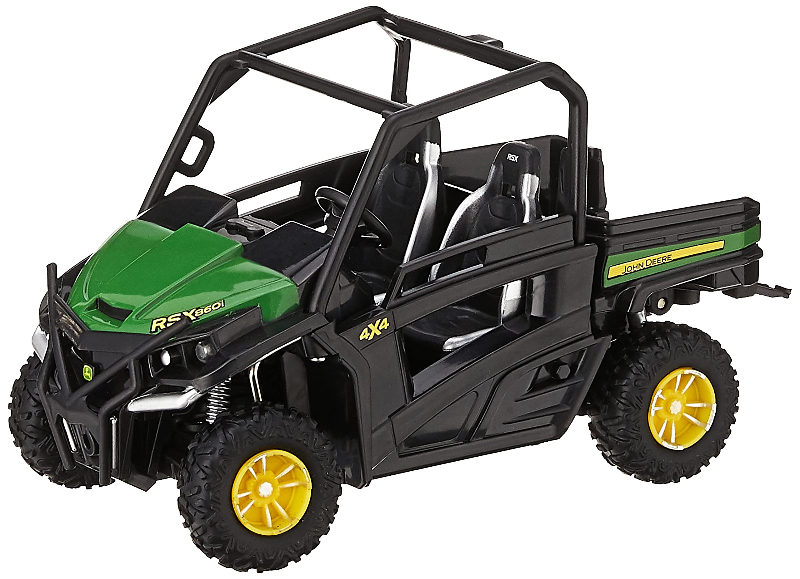 John Deere Big Farm Lights & Sounds Gator RSX 860i - 1:16 Scale Die-Cast Tractor Toy with Realistic Features - Green Educational Toy for Kids Ages 3+ | Perfect for Pretend Play, Farm-Themed Birthday Gifts & Early Learning Activities