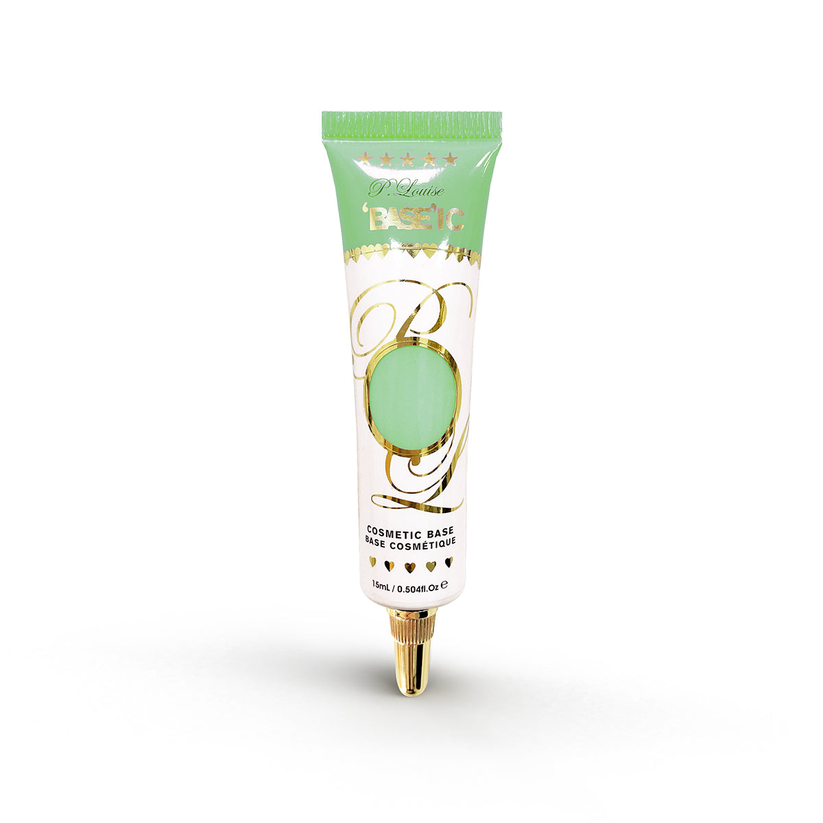P.Louise Pastel Base Eyeshadow Primer - Green with Envy | Vegan, Long-Lasting Makeup Base for Vibrant Eyeshadow Colors | Perfect for Everyday Wear & Special Occasions
