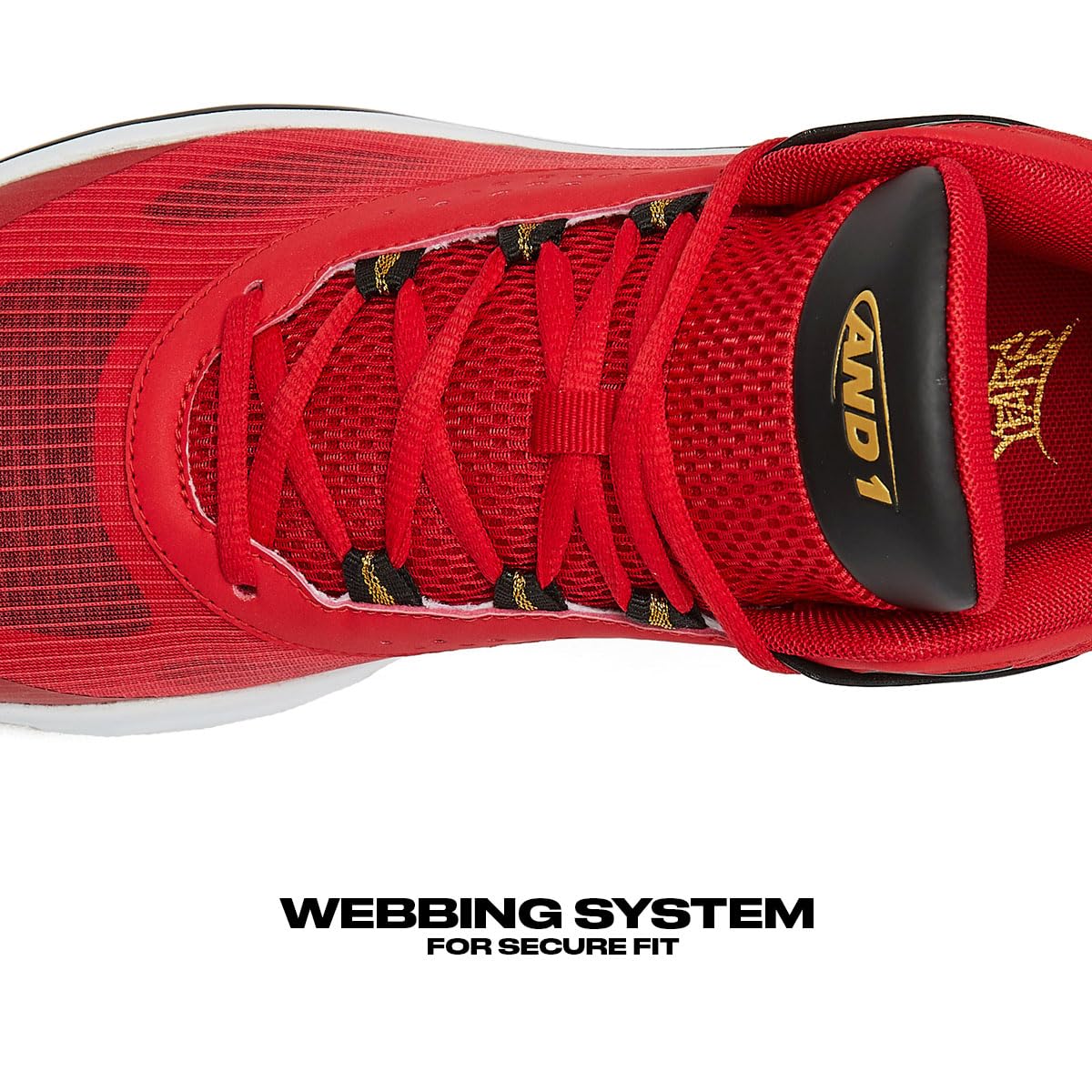 AND1 Turnaround Men's Basketball Shoes - Indoor/Outdoor Court & Street Sneakers for Sports & Casual Wear