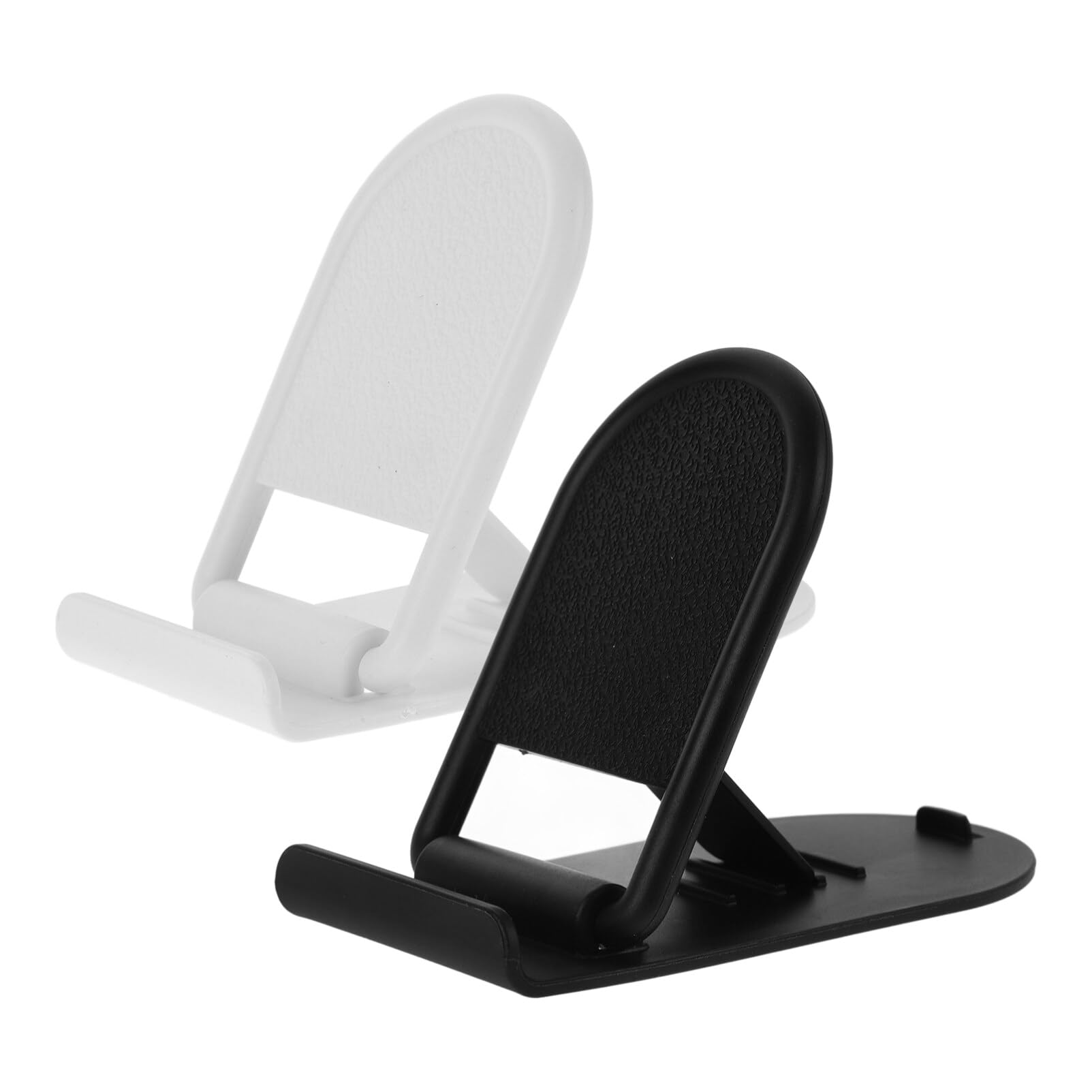 Foldable Phone Stand 2-Pack - Adjustable Desktop Cell Phone Holder for iPhone, Samsung & More - Perfect for Work, Watching Videos & Hands-Free Calling