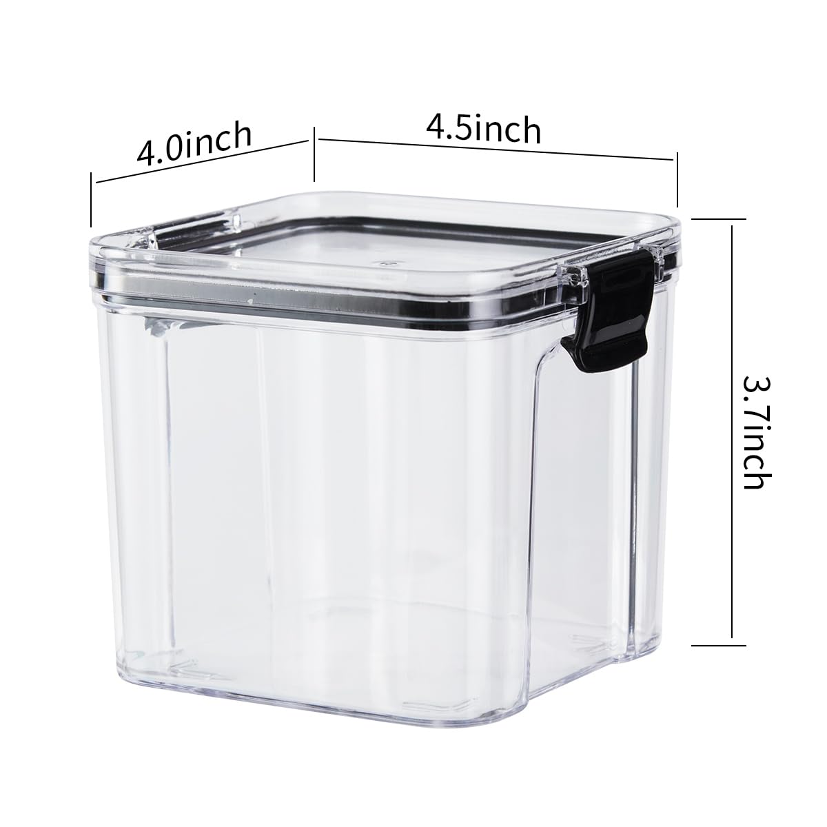 700ml Transparent Sealed Keyboard Switch & Keycap Storage Container - Durable Organizer for Mechanical Keyboard Parts | Perfect for DIY Keyboard Builds & Switch Modifications