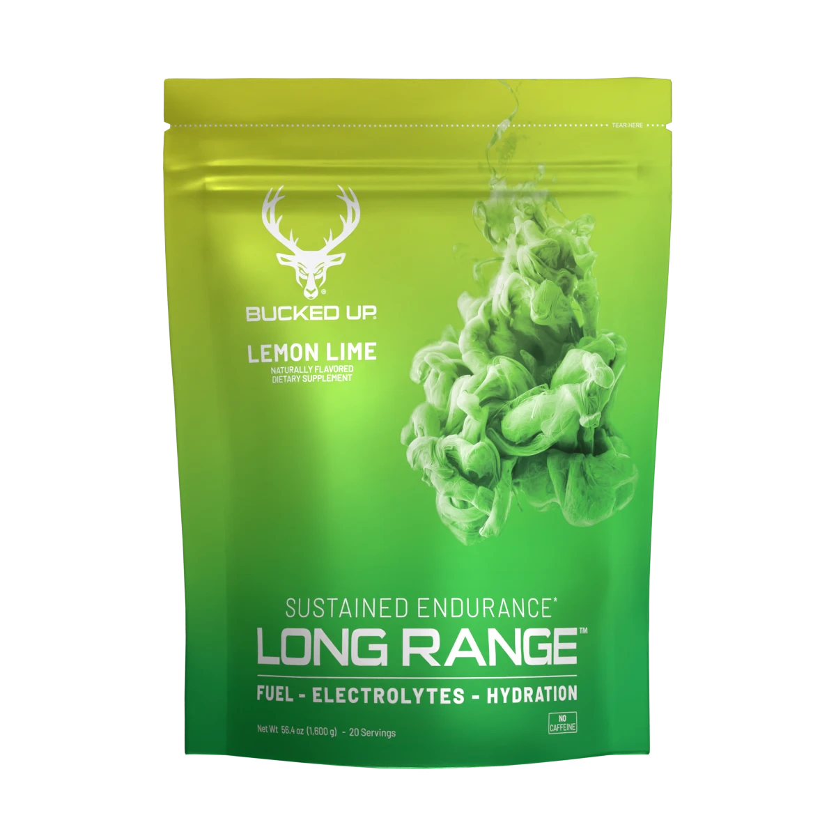 Bucked Up Long Range Endurance 1600g Protein Powder - Premium Muscle Recovery & Energy Supplement for Athletes, Gym & Workout Performance