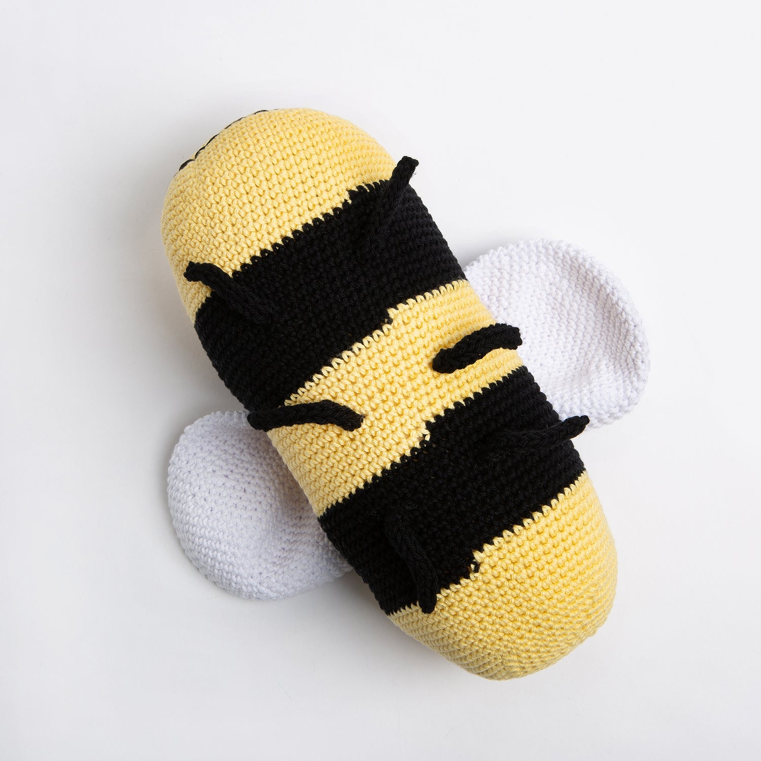 Lewis The Bee Crochet Kit - Complete DIY Crochet Set for Beginners - Perfect for Home Decor, Gifts & Craft Projects