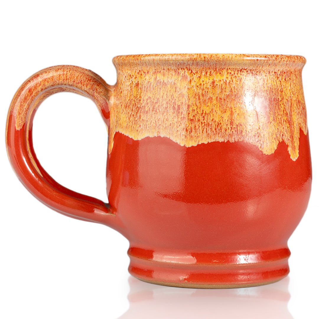 Premium Twin Sun Tiramisu Handcrafted Ceramic Mug - 16oz Coffee Cup for Home, Office & Gifts | Perfect for Espresso, Latte & Tea Lovers