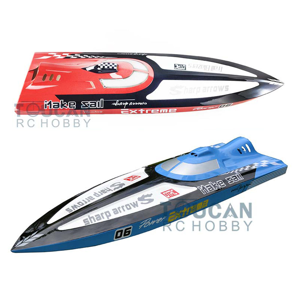G30C 30CC Gas-Powered RC Boat Hull Kit - Pre-Painted Blue & Red for Advanced Hobbyists (1210x325x233mm) | DIY Model Building, Racing, and Adult Gift Idea | Perfect for Lakes, Ponds & Competitive RC Events