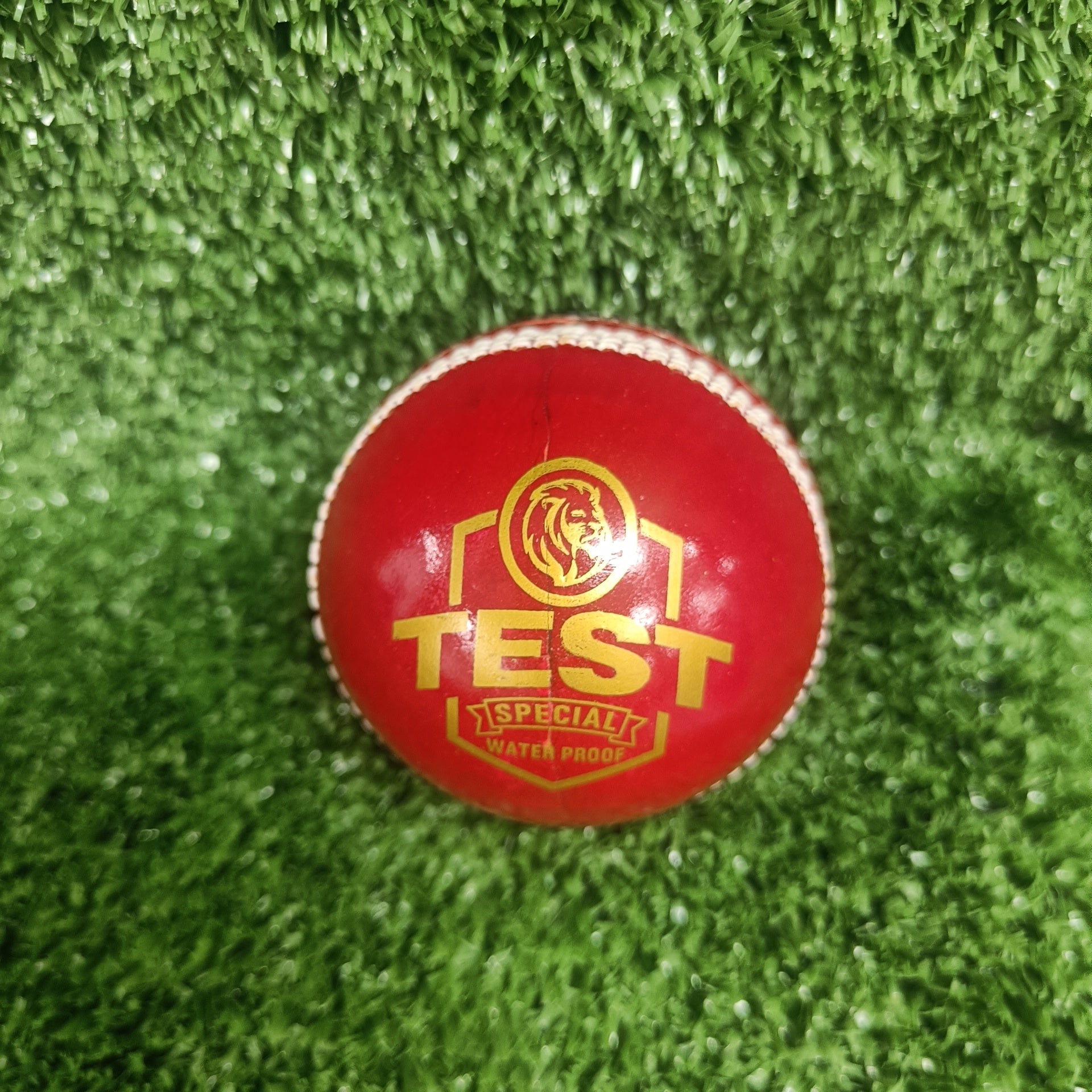 Premium Red Leather Cricket Ball for Practice & Matches - Durable & High Performance for Training, Games & Outdoor Sports