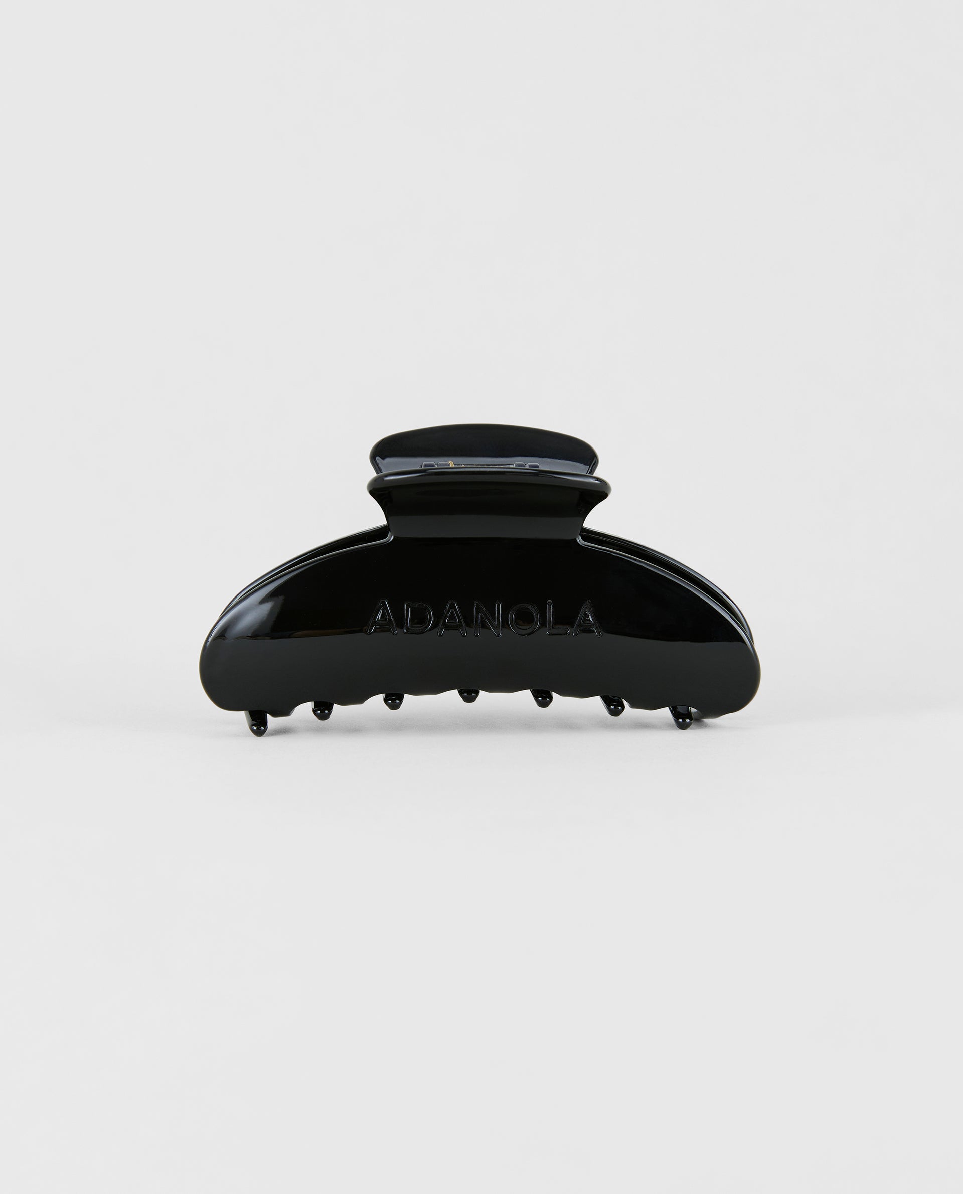 Black Hair Claw Clip for Women - Secure & Stylish Hair Accessory for Ponytails, Buns & Updos - Perfect for Work, Gym & Everyday Use