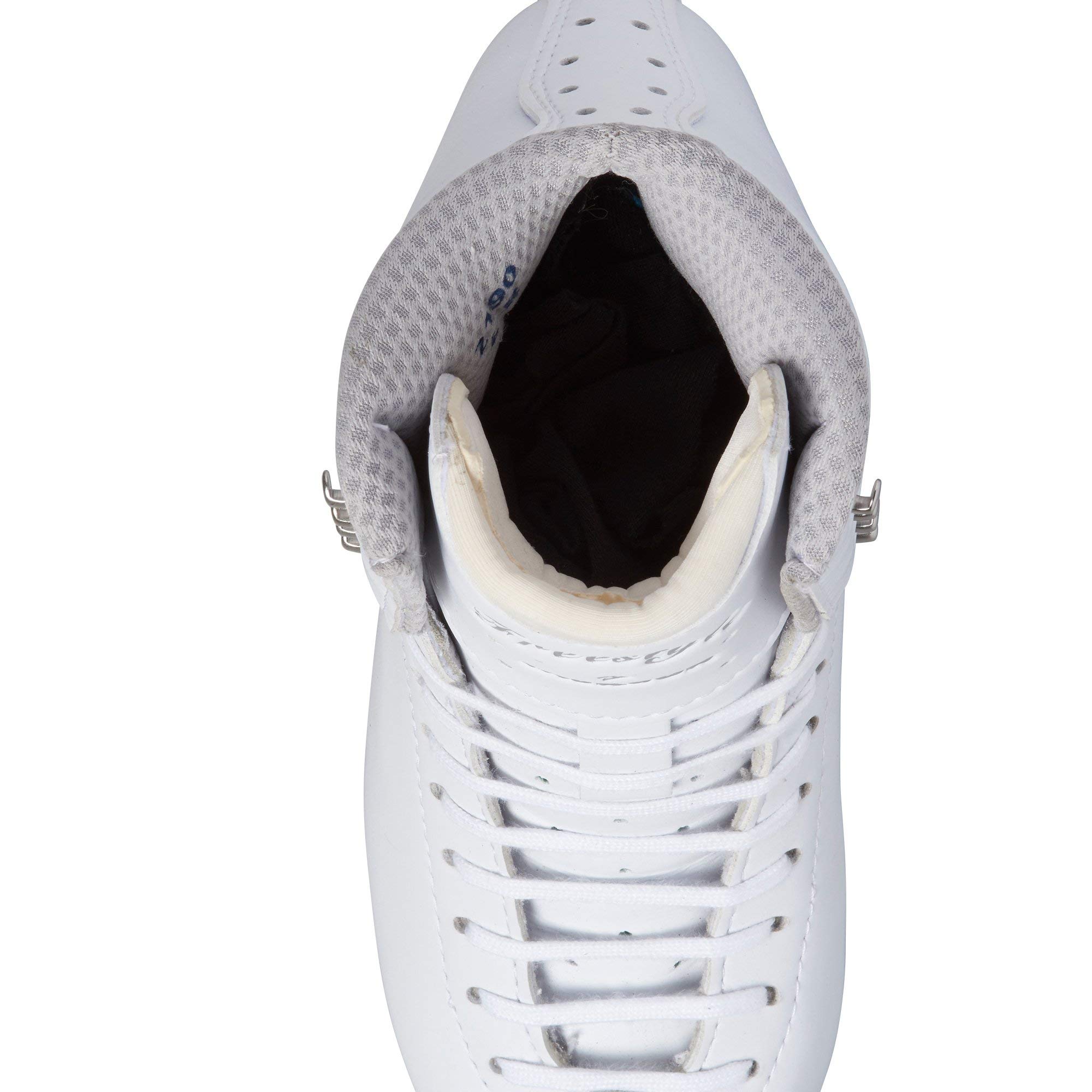 Jackson Freestyle Women's/Girls Figure Ice Skates - Size 7.5 Regular Width - White - Perfect for Competitive Skating & Ice Dancing Practice