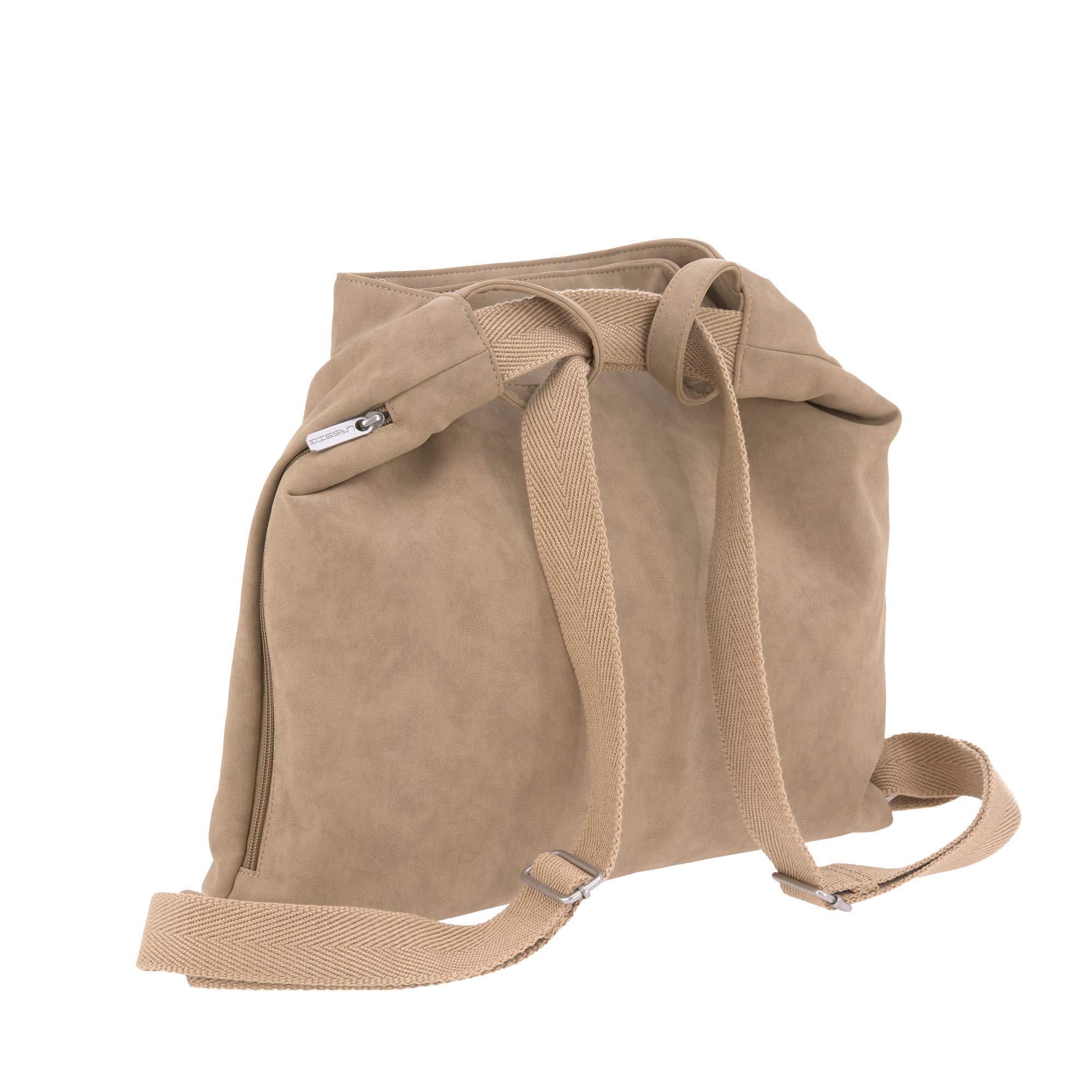 Lässig Tender Camel Convertible Diaper Bag - Stylish & Spacious Baby Essentials Organizer for Moms | Perfect for Travel, Daycare & On-the-Go Parenting