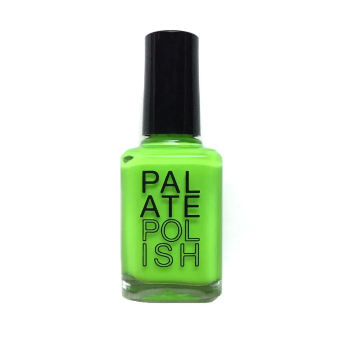 Vibrant Lime Green Nail Polish by Palate Polish - Long Lasting Vegan Formula for Summer Nails & Pedicures