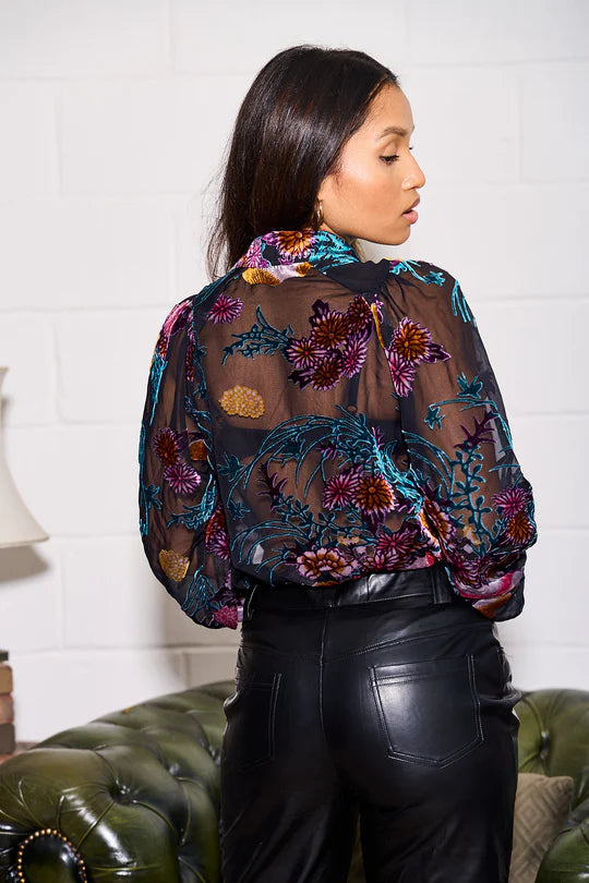 MILO VELVET SHIRT for Men - Soft & Luxurious Black Velvet Button Down Shirt - Perfect for Date Night, Parties & Special Occasions
