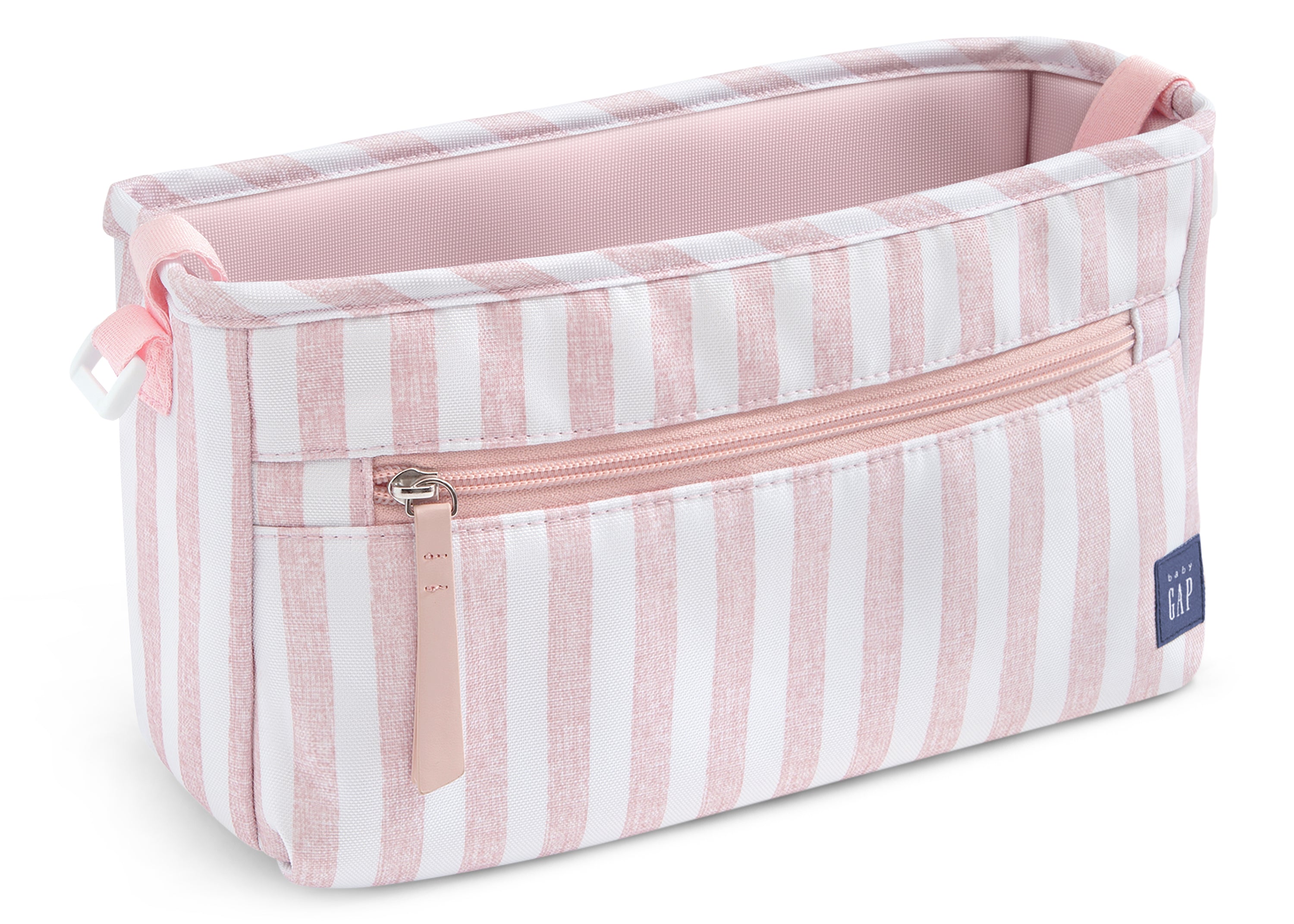 BabyGap Classic Parent Organizer for Single Stroller - Diaper Bag with Multiple Pockets & Insulated Bottle Holder - Perfect for On-the-Go Parents, Travel & Daily Strolls