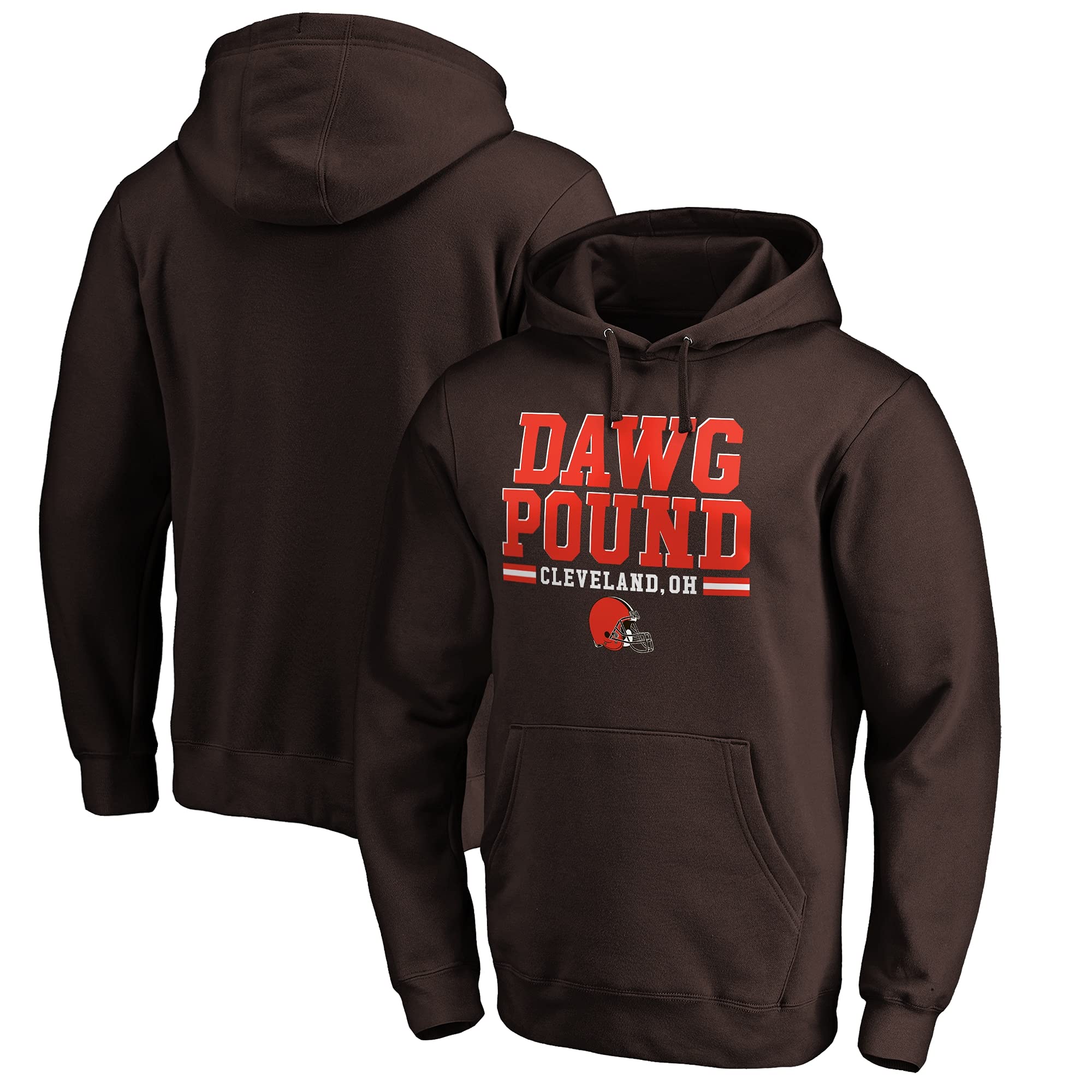 Fanatics Men's College NFL Big & Tall Primary Logo Pullover Hoodie - Comfortable Oversized Sweatshirt for Game Day & Casual Wear