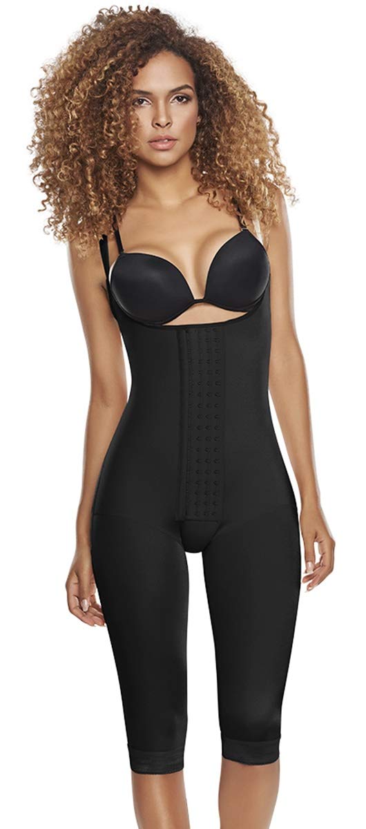 Women's Body Briefer Slimming Shapewear - Post-Surgical & Postpartum Girdle with Thigh Slimmer - Seamless Tummy Control for Everyday Wear, Special Occasions & Recovery