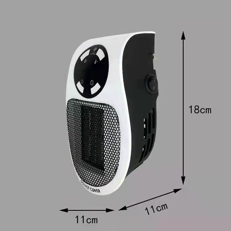 Ultra Air Heater - Portable Electric Space Heater with Low Noise, Energy Efficient Indoor Heater for Home, Office & Bedroom | Fast Heating & Safe Plug-In Design
