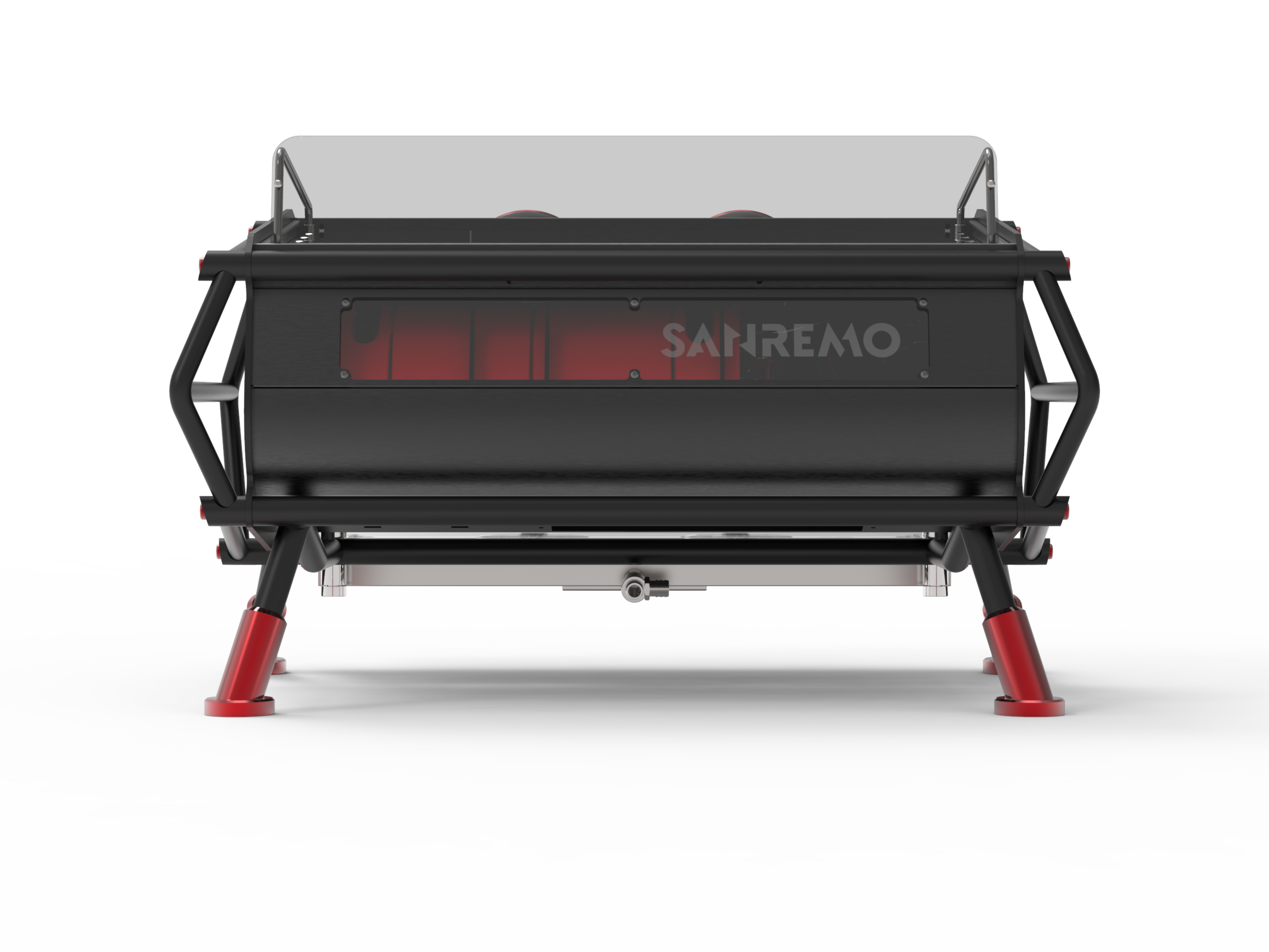 Sanremo Café Racer Naked Espresso Machine 2 Groups - Professional Commercial Coffee Maker for Cafes & Restaurants - Perfect for Specialty Coffee Shops & Baristas