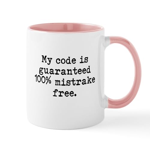 White/Pink Inside - Funny Programmer Or Developer Misquote Mug