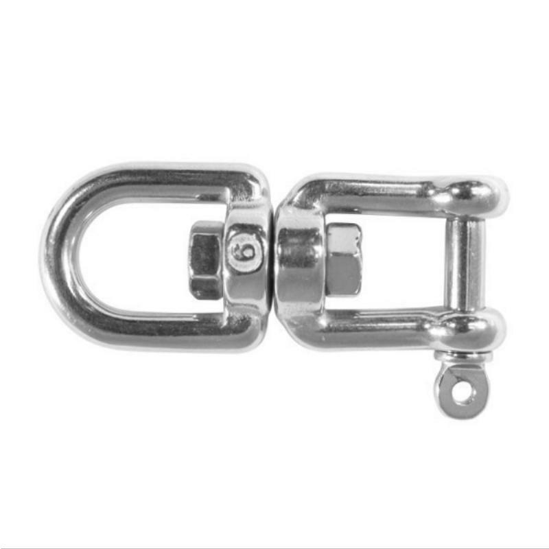 BLA Eye and Fork Swivels - High-Quality Stainless Steel Swivel Hooks for Marine, Fishing, and Outdoor Applications