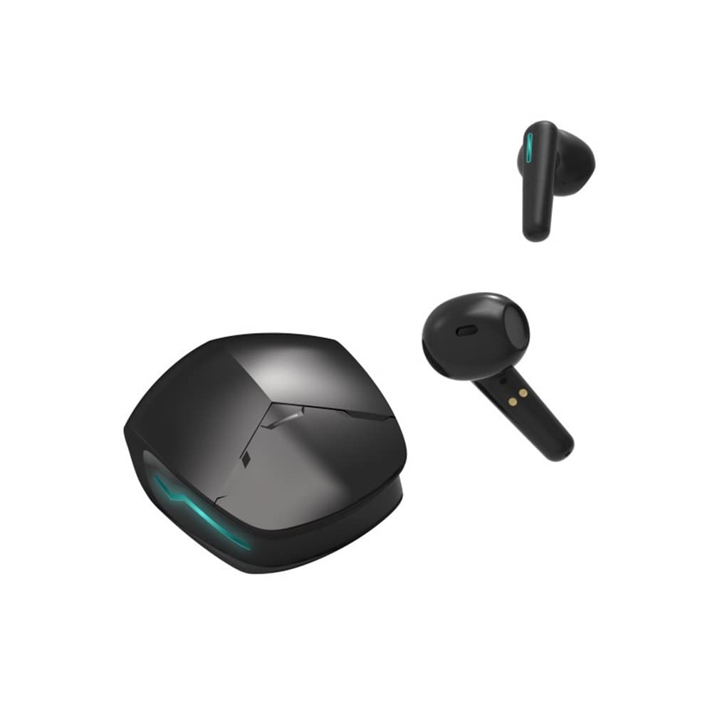 Wireless Bluetooth Gaming Headset with Zero Latency, RGB Breathing Lights - Perfect for PC, PS5, Xbox & Mobile Gaming (Black)
