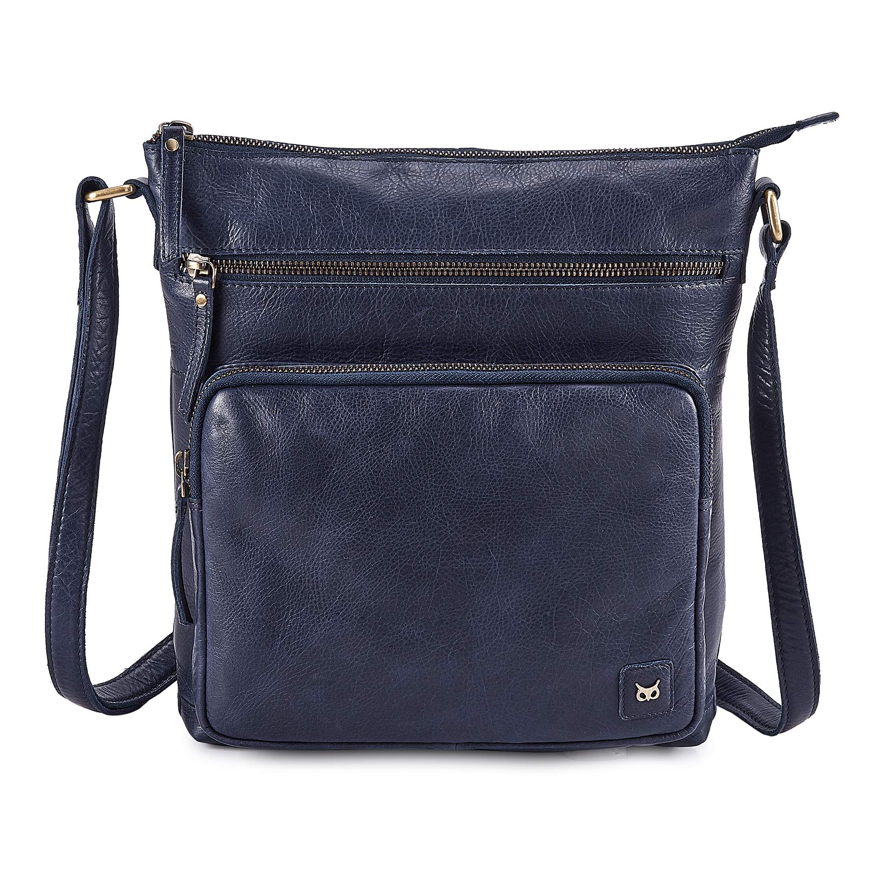 Genuine Leather Crossbody Bags for Women - Handmade Shoulder Purse with Multiple Pockets | Stylish & Trendy Handbag for Work, Travel & Everyday Use
