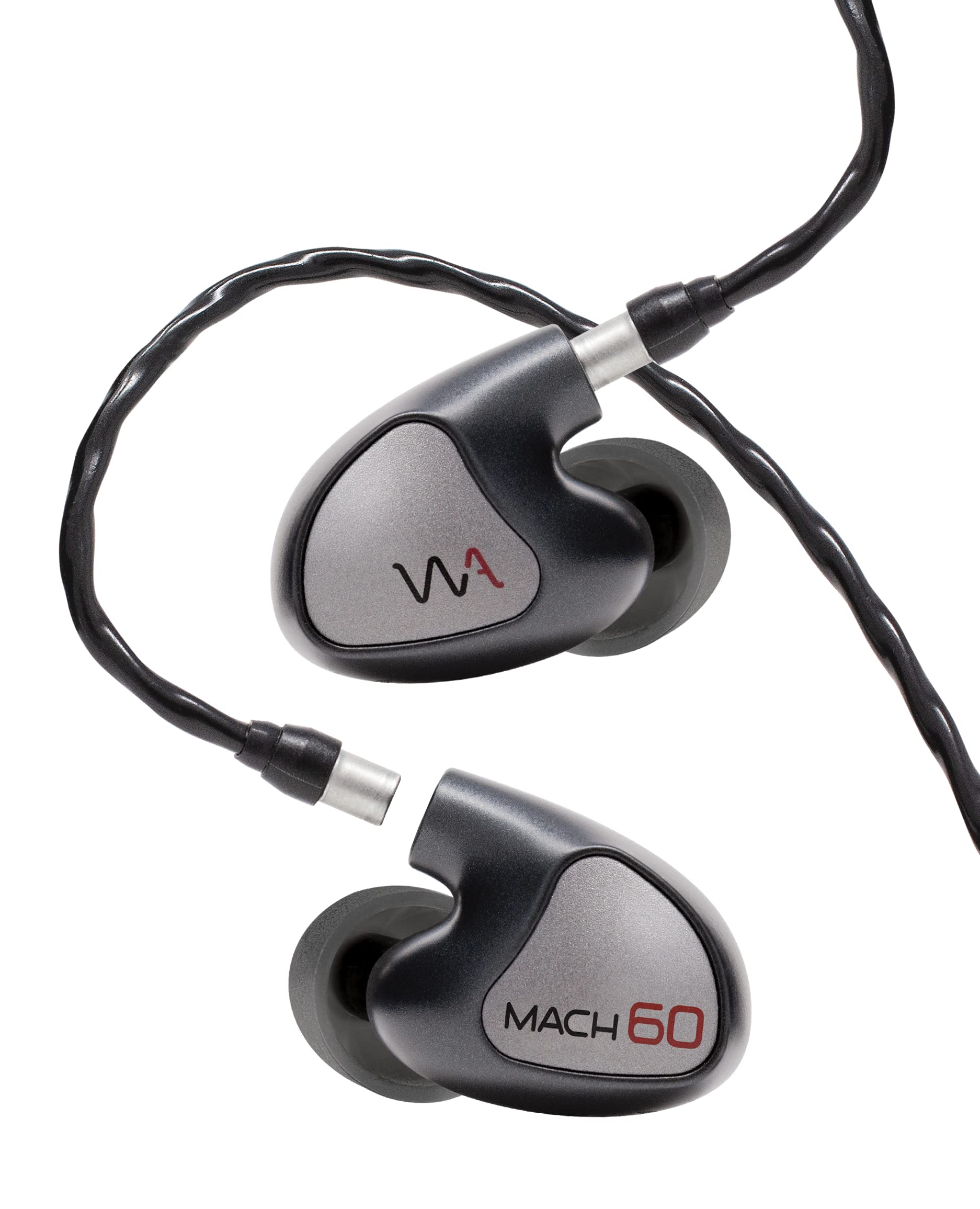 Westone Audio Mach 60 Universal IEM Wired Earbuds - 6 Balanced Armature Driver Professional In-Ear Monitor Earphones with Linum ESTRON ULTRABaX T2 Cable for Musicians, Audiophiles & Studio Recording