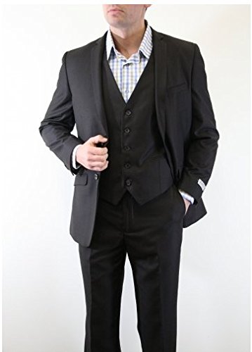 Stylish Slim Fit 3-Piece Men's Suit Set - Premium Business Formal Wear for Weddings, Office & Special Occasions