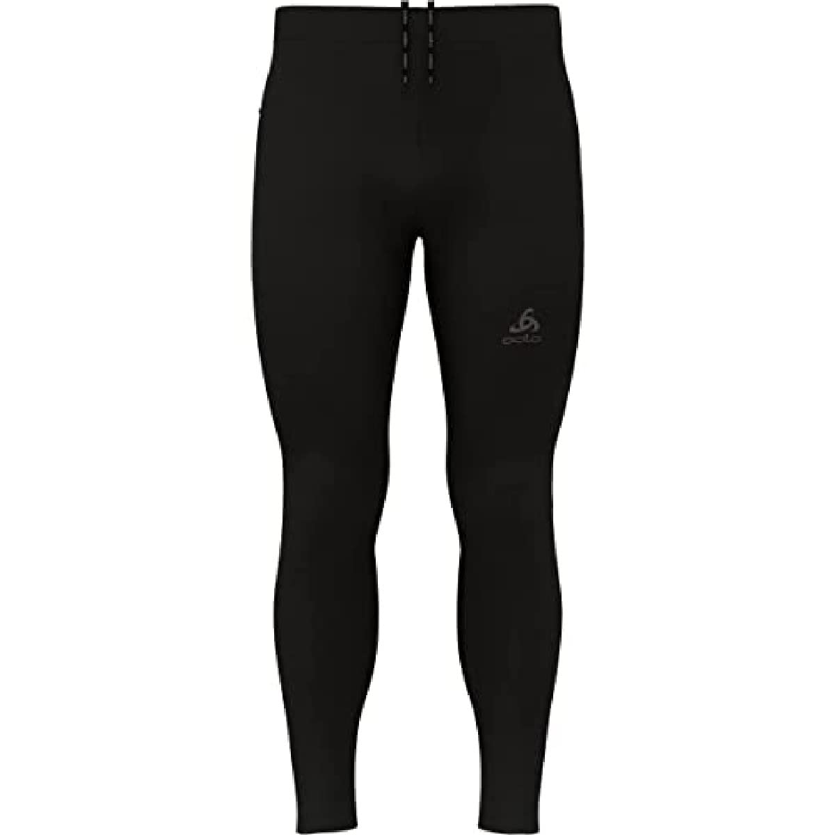 Odlo Men's Zeroweight Warm Running Tights - Lightweight Thermal Base Layer for Winter Jogging & Outdoor Activities