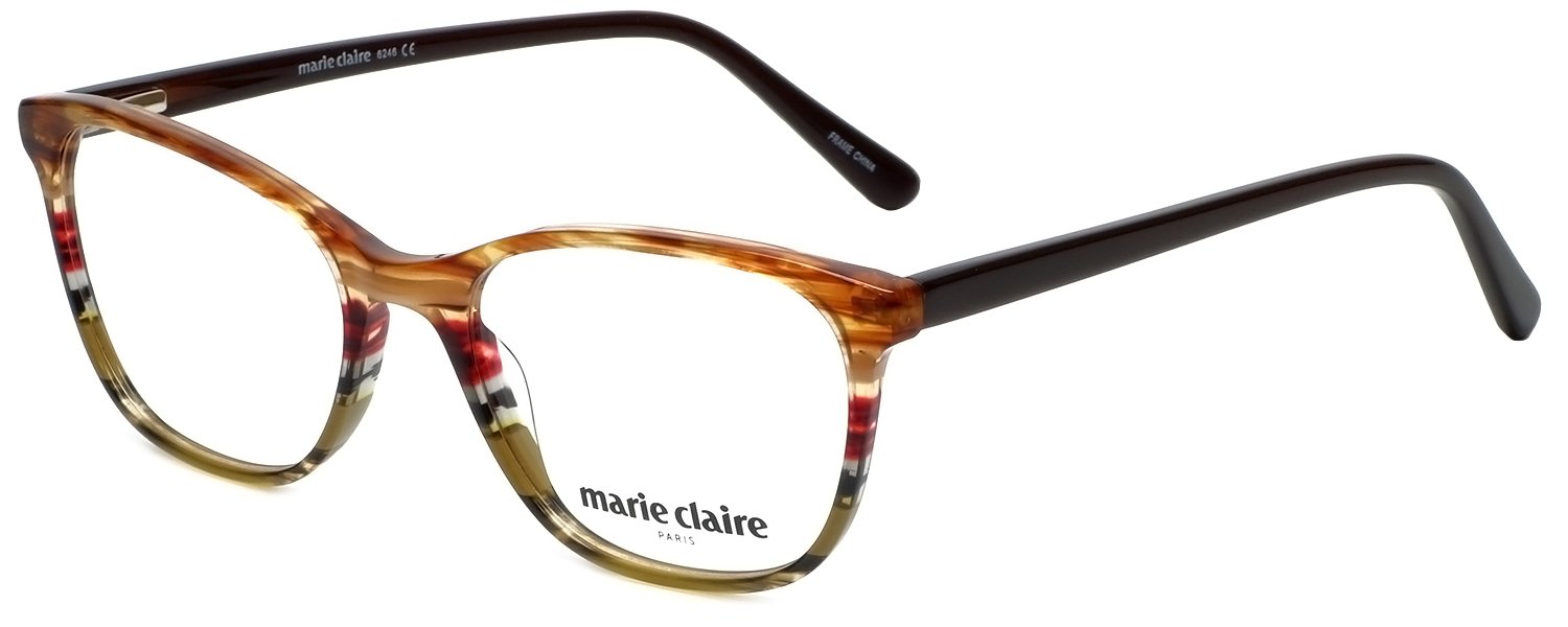Stylish Designer Reading Glasses MC6246-APS in Apple Stripe Pattern | 53mm Frame | Perfect for Reading, Computer Work & Fashion Accessories
