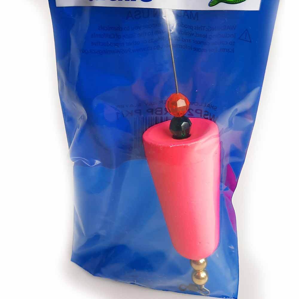 Premium Pop Brass Beads 2.75IN for Fishing Lures - High-Visibility Tackle for Bass, Trout & Walleye - Perfect for Freshwater & Saltwater Fishing