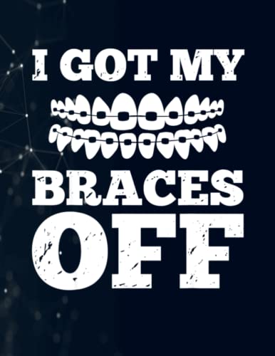 **Orthodontic Braces Color Guide - 130 Pages (8.5