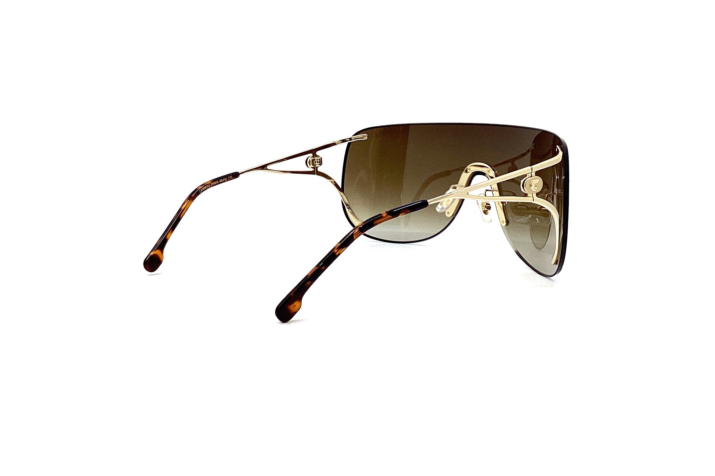 Carrera 3006/S Sunglasses - Brown Shaded Polarized UV Protection Aviator Style for Men & Women | Perfect for Driving, Outdoor Sports & Fashion Accessories