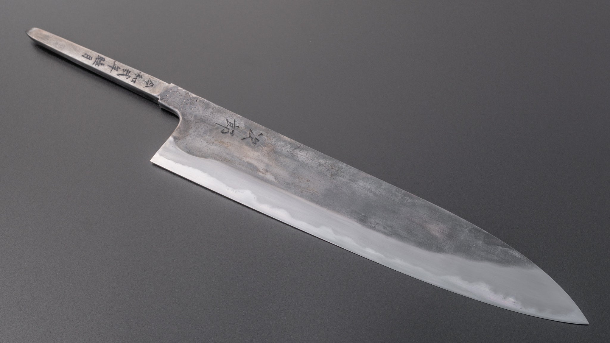 Premium Jiro Tsuchime Wa Gyuto 240mm Japanese Chef Knife - No Handle (#068) - Perfect for Sushi, Sashimi & Precision Cutting