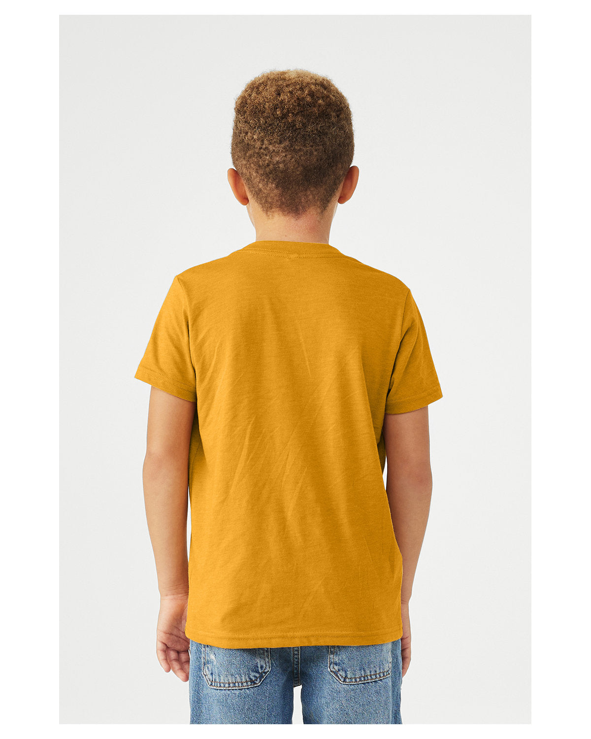 Bella + Canvas 3001YCV Youth Short Sleeve CVC Jersey T-Shirt - Soft Cotton Blend Tee for Kids, Boys & Girls - Perfect for School, Sports & Everyday Wear