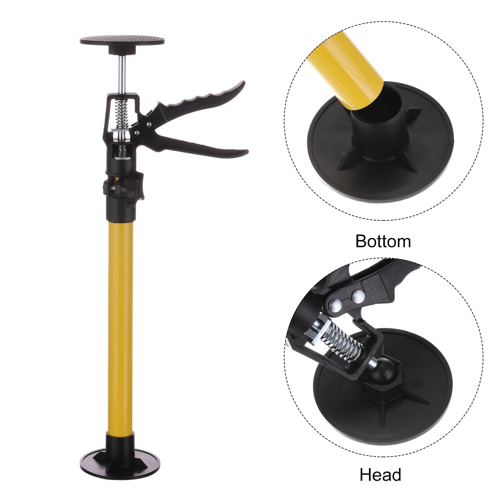PATIKIL Telescopic Cabinet Jack Support Pole - Adjustable 19.7