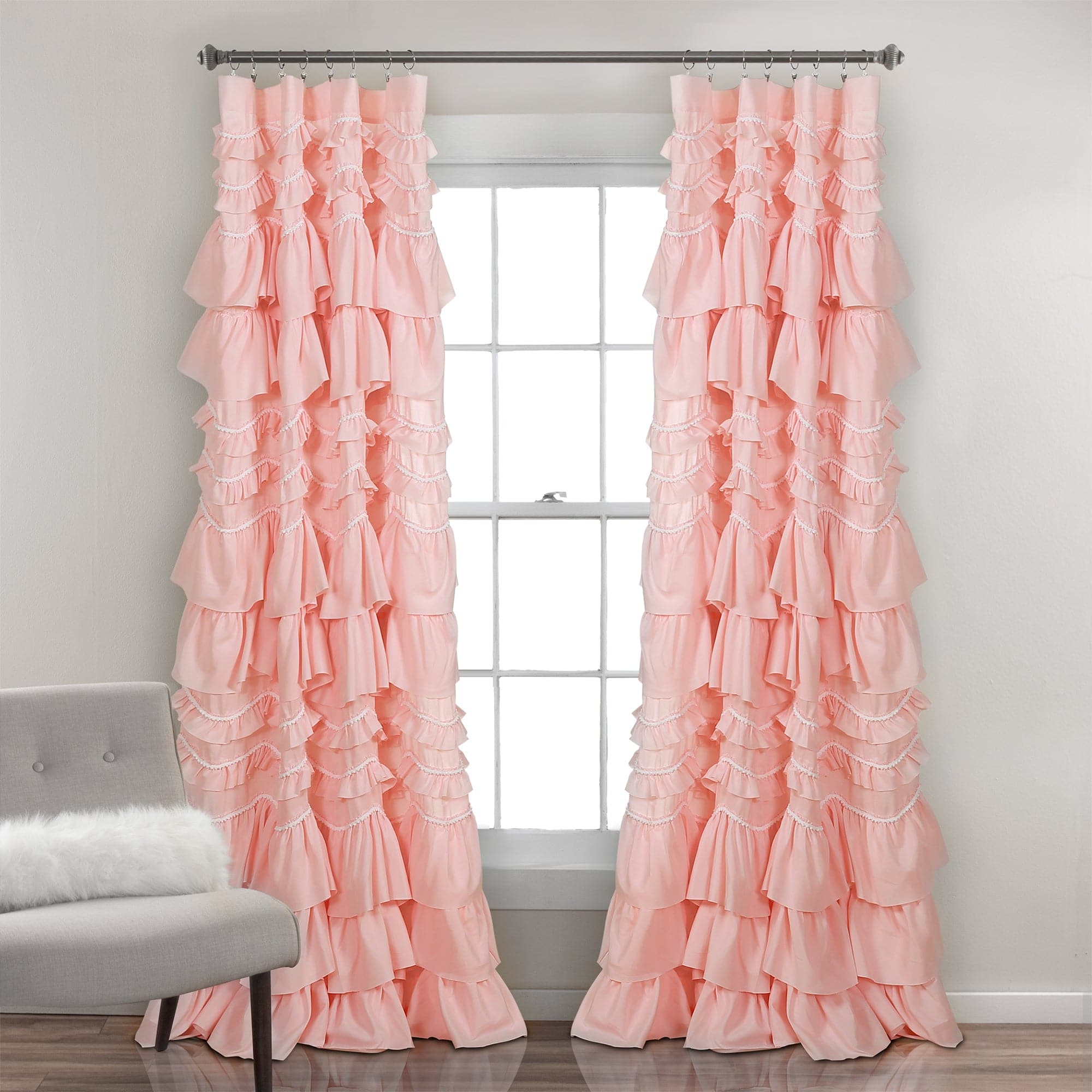 Kemmy Window Curtain Panel - Blackout Curtains for Bedroom & Living Room - Thermal Insulated Drapes for Home Decor - Light Blocking & Noise Reducing Window Treatments
