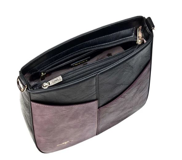 Espe Trinity Crossbody Bag for Women - Stylish & Lightweight Leather Purse - Perfect for Travel, Work & Everyday Use