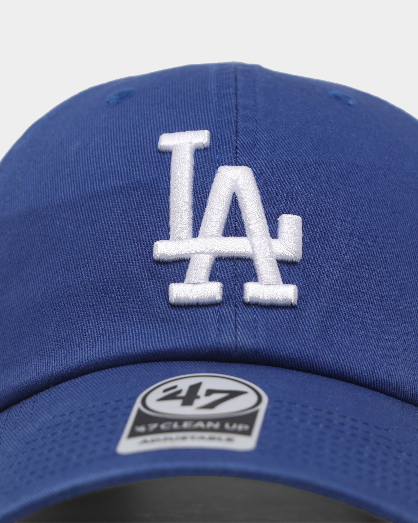 47 Brand Dodgers 47 Clean Up Strapback Royal Adjustable Baseball Cap - Official MLB Licensed Hat for Men & Women - Perfect for Baseball Games, Streetwear Fashion & Casual Outfits