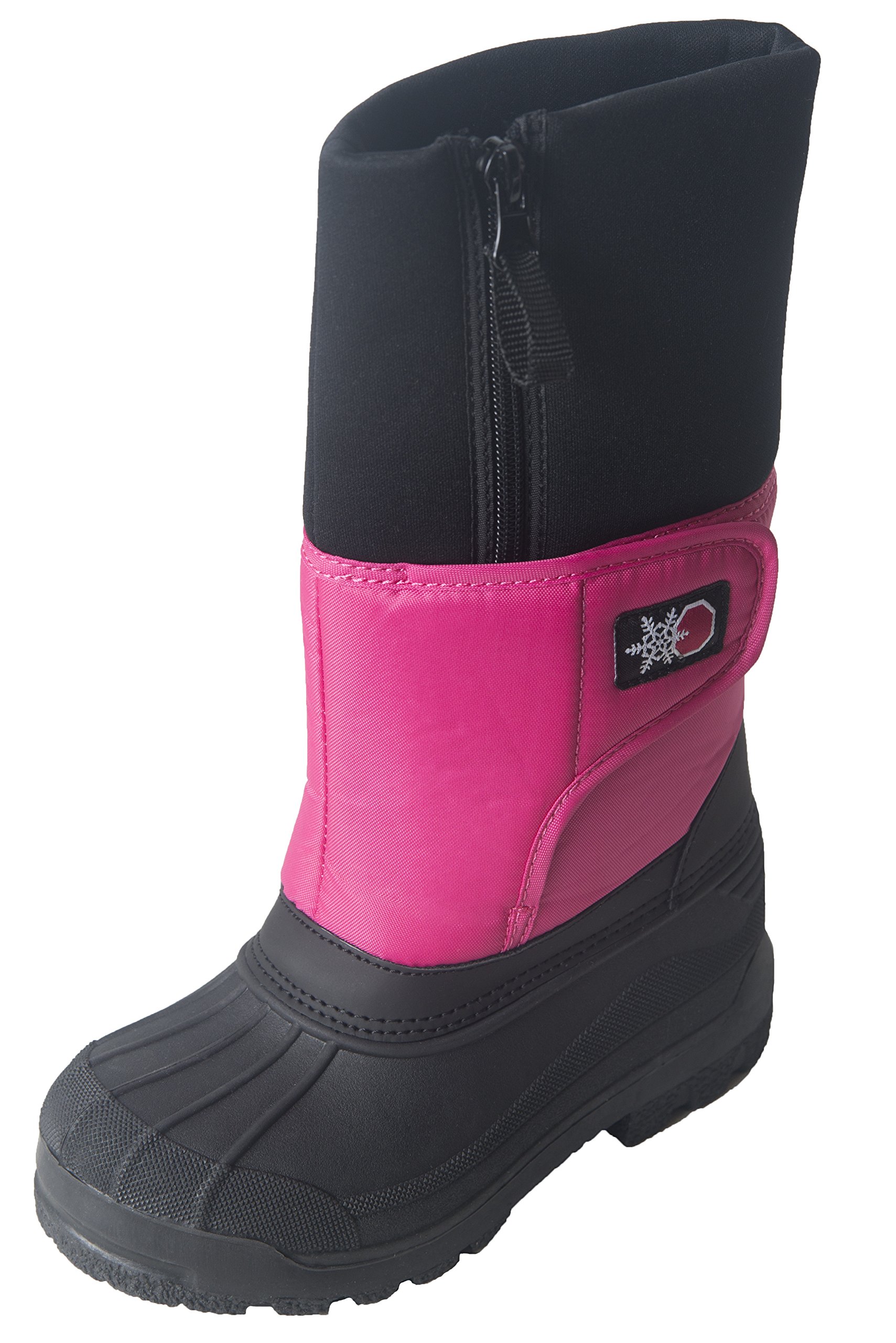 SnowStoppers Kids' Waterproof Snow Boots with Extra Long Sleeve - Warm Winter Boots for Boys & Girls - Perfect for Snow Play, Sledding & Outdoor Winter Activities
